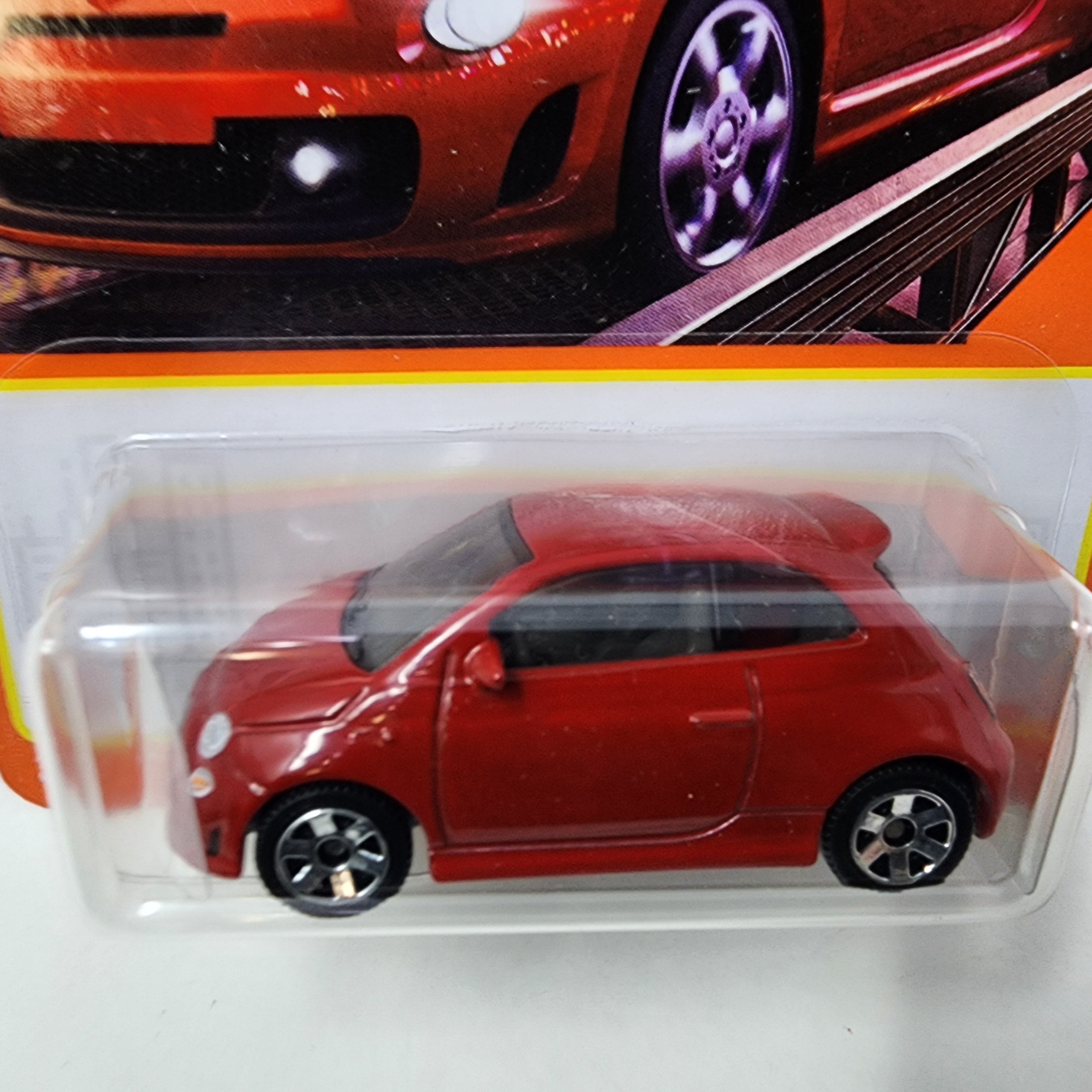 2019 Fiat 500 Turbo * RED * Matchbox Basic Mainline、mySite、hgirdovlk