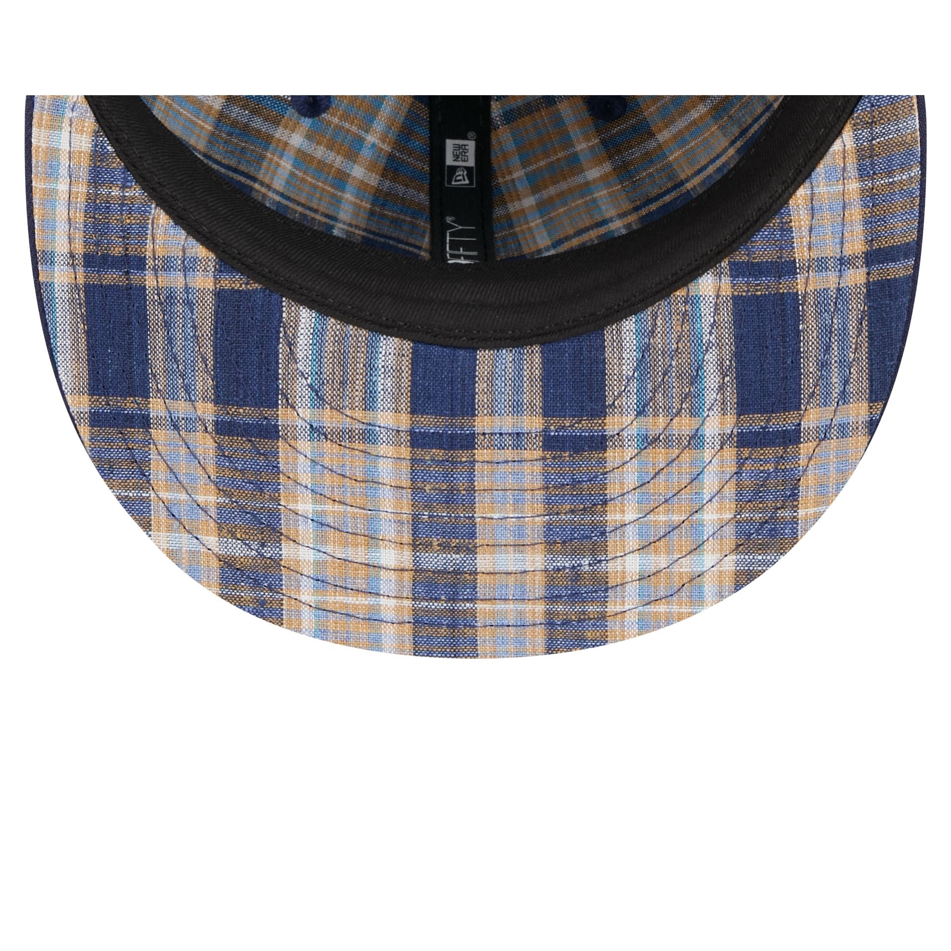 Tampa Bay Rays Blue Tartan 59FIFTY Fitted Hat、mySite、vikingsvslions