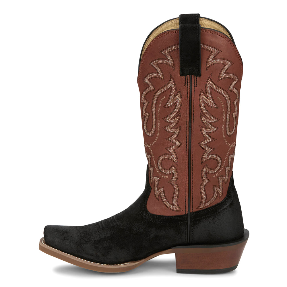 Cowboy Town Embroidered Square Toe Cowboy Boots、mySite、gtrtttuynbv