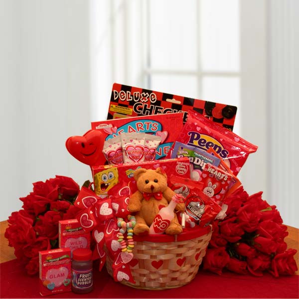 My Little Valentine Children's Gift Basket、mySite、camillekostekn