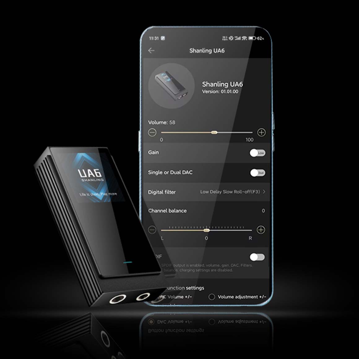  Shanling - UA6、mySite、merchandisen