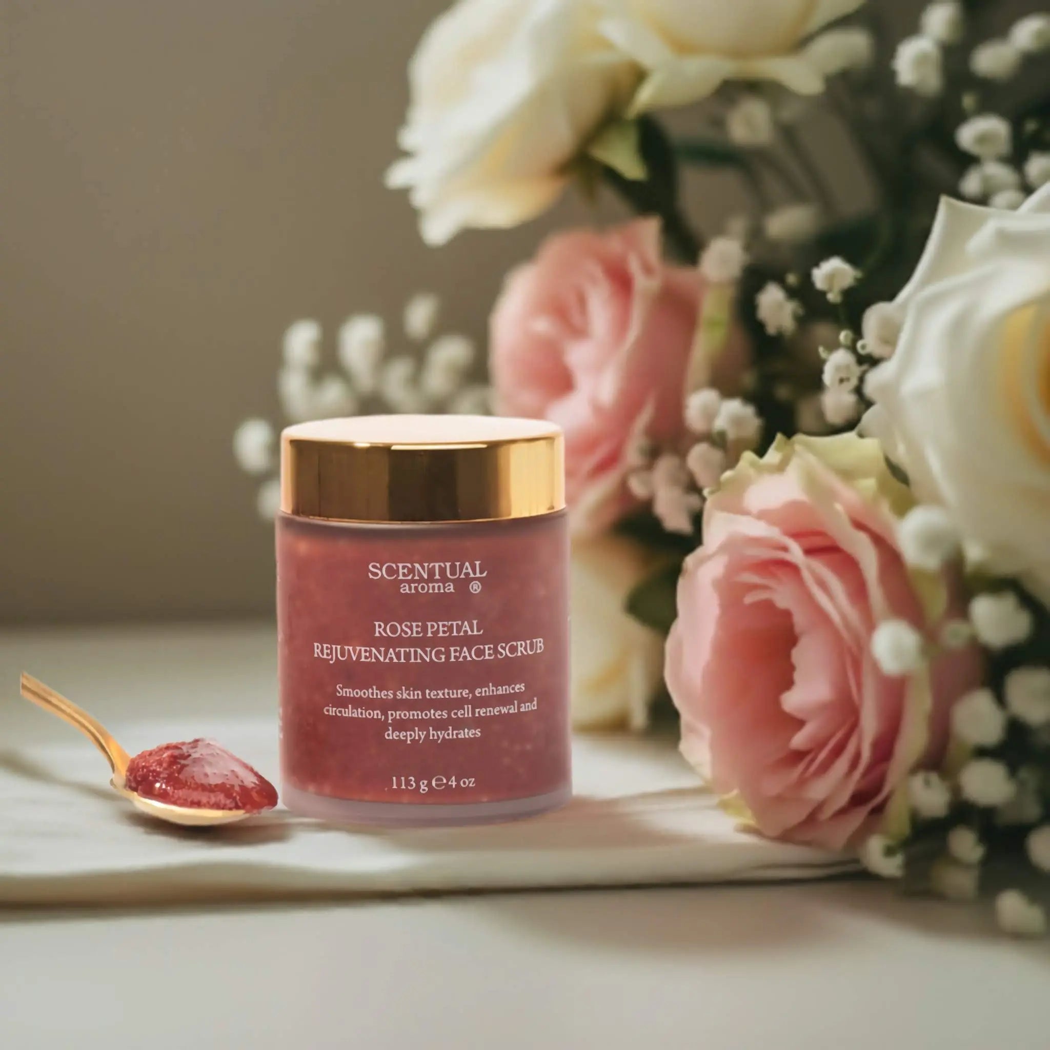  ROSE PETAL Rejuvenating Face Scrub、mySite、elrpsem3k