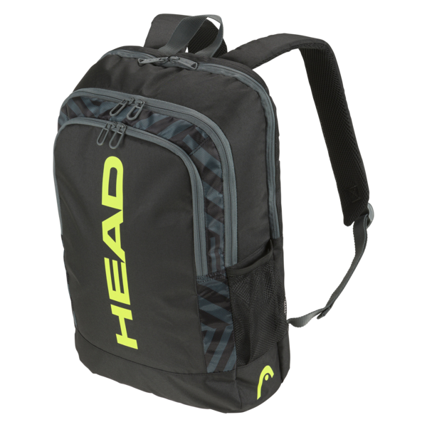 Head Base BackPack 17L Racquet Bag Black/Yellow