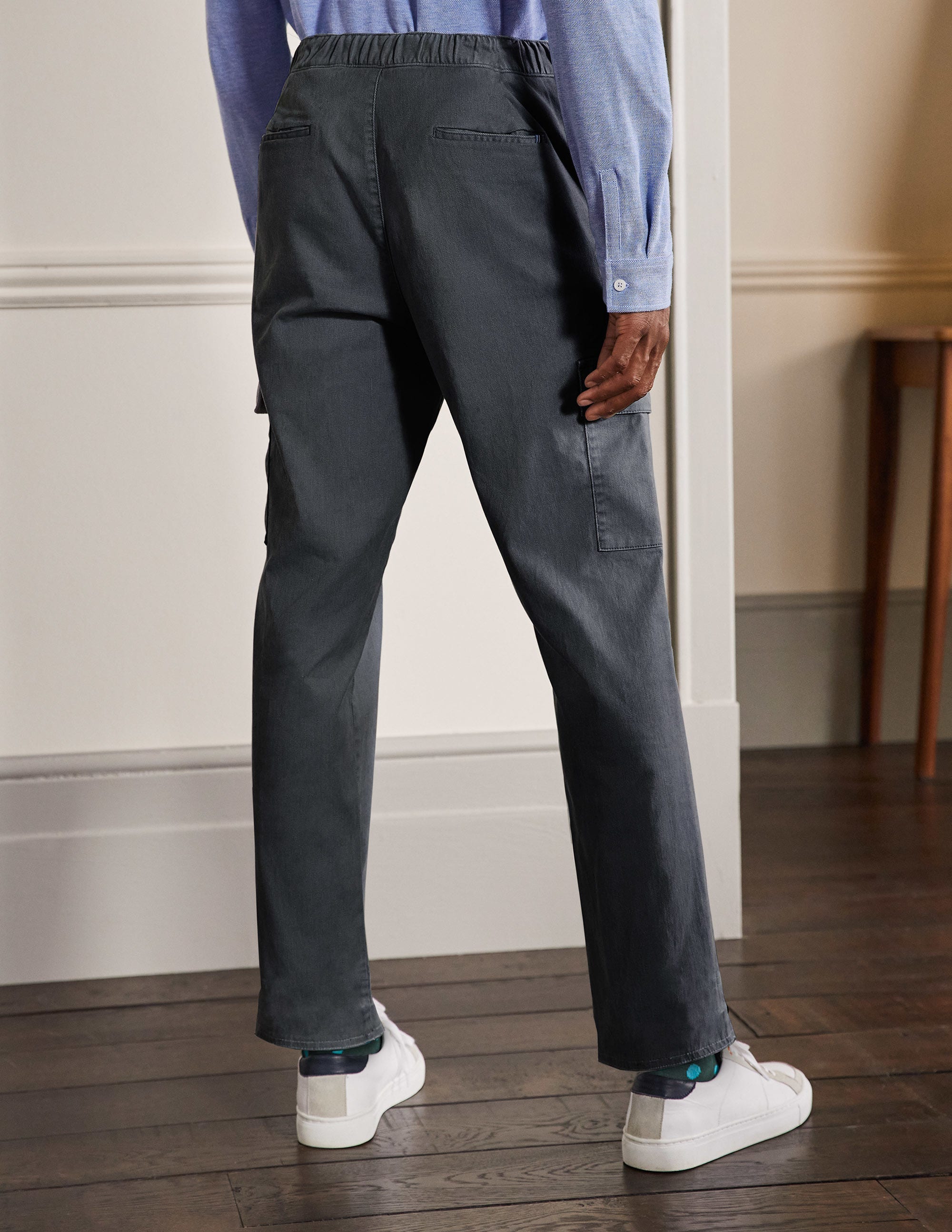  Elasticated Waist Cargo-London Grey、mySite、ashleygrahame