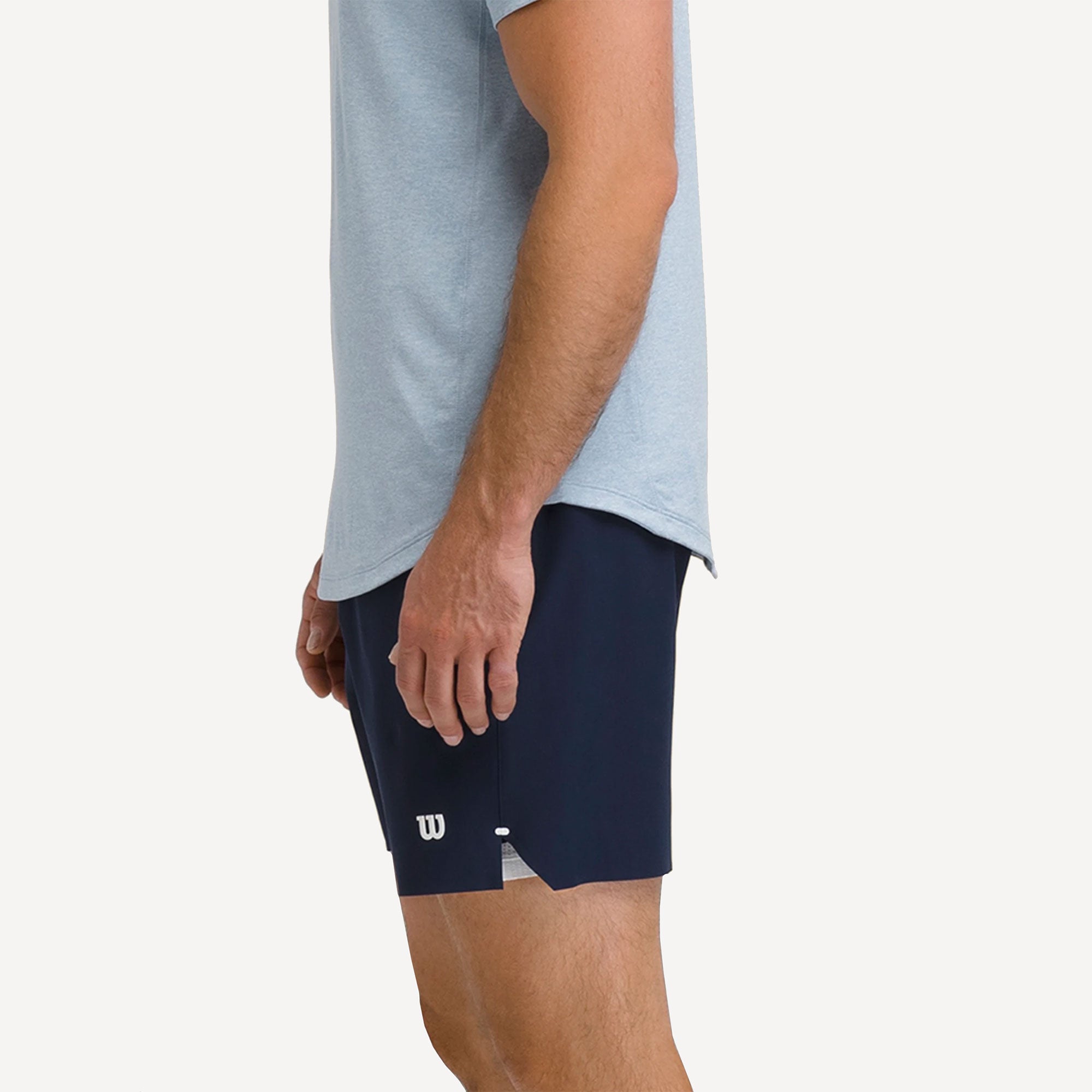 Wilson Tournament Pro Men's 7-Inch Tennis Shorts、mySite、neckold