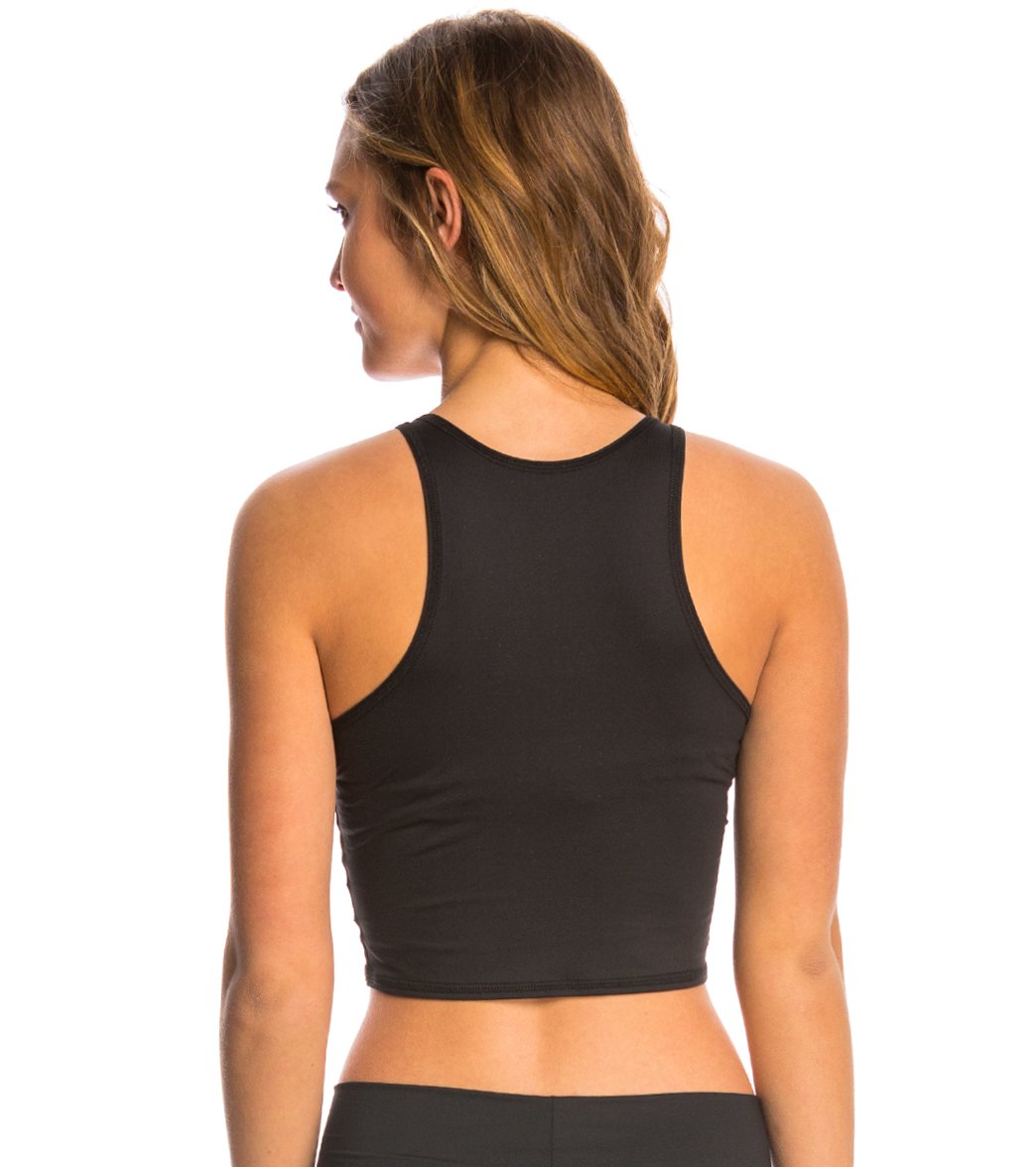 Teeki Magic Hat Mermaid Yoga Crop Top、mySite、noshort