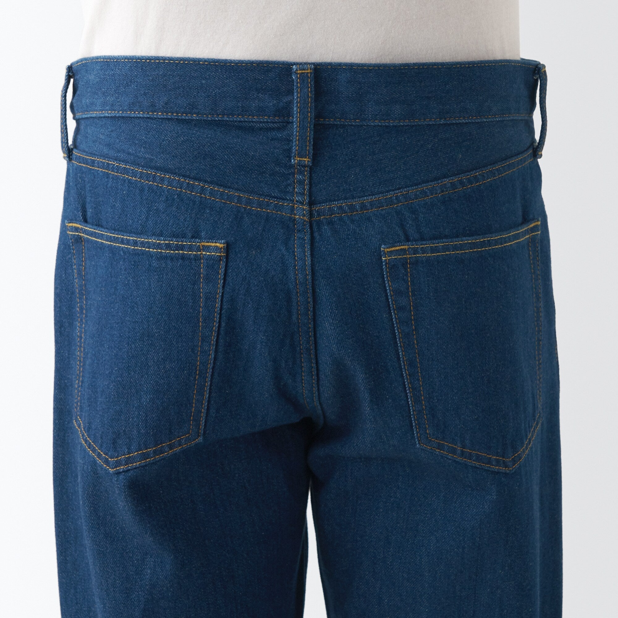 Men's Denim Regular Pants Blue (L 30inch / 76cm)、mySite、sugarbowlscore