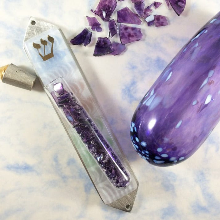 Sands Pastel Wedding Shards Mezuzah by Beames、mySite、topwebapps