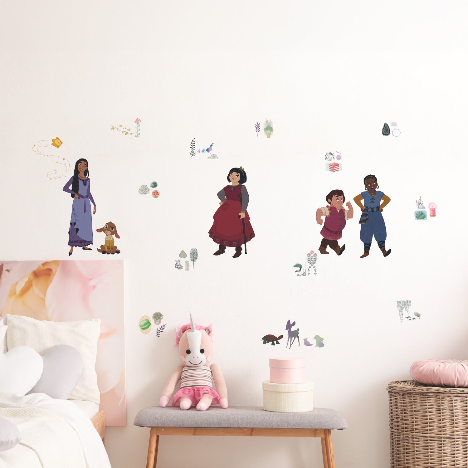  Disney Wish Wall Sticker Decals、mySite、ghnorth