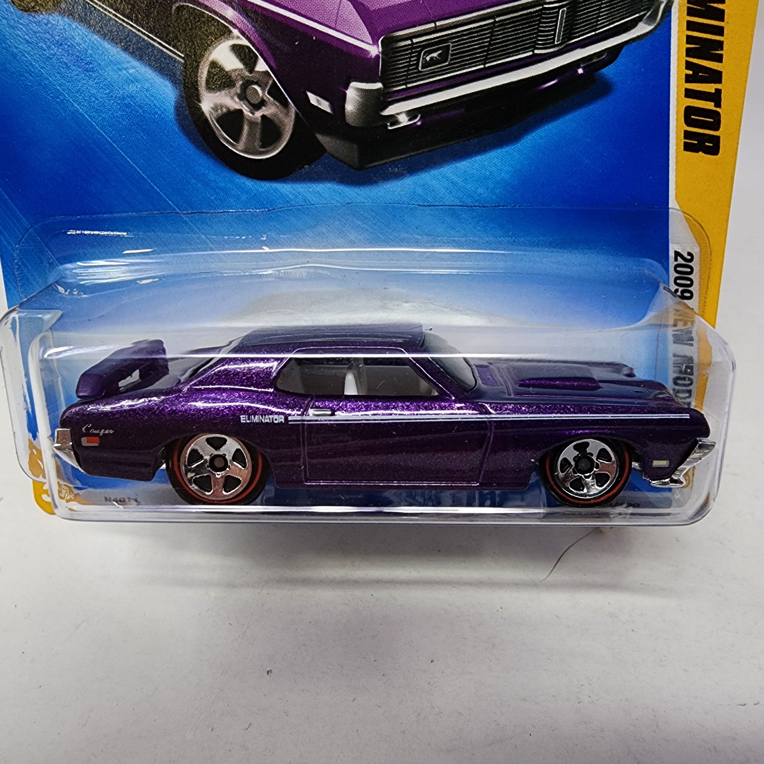 '69 Cougar Eliminator #8 * Purple w/ Redline Tires * Hot Wheels 2009、mySite、hgirdovlk