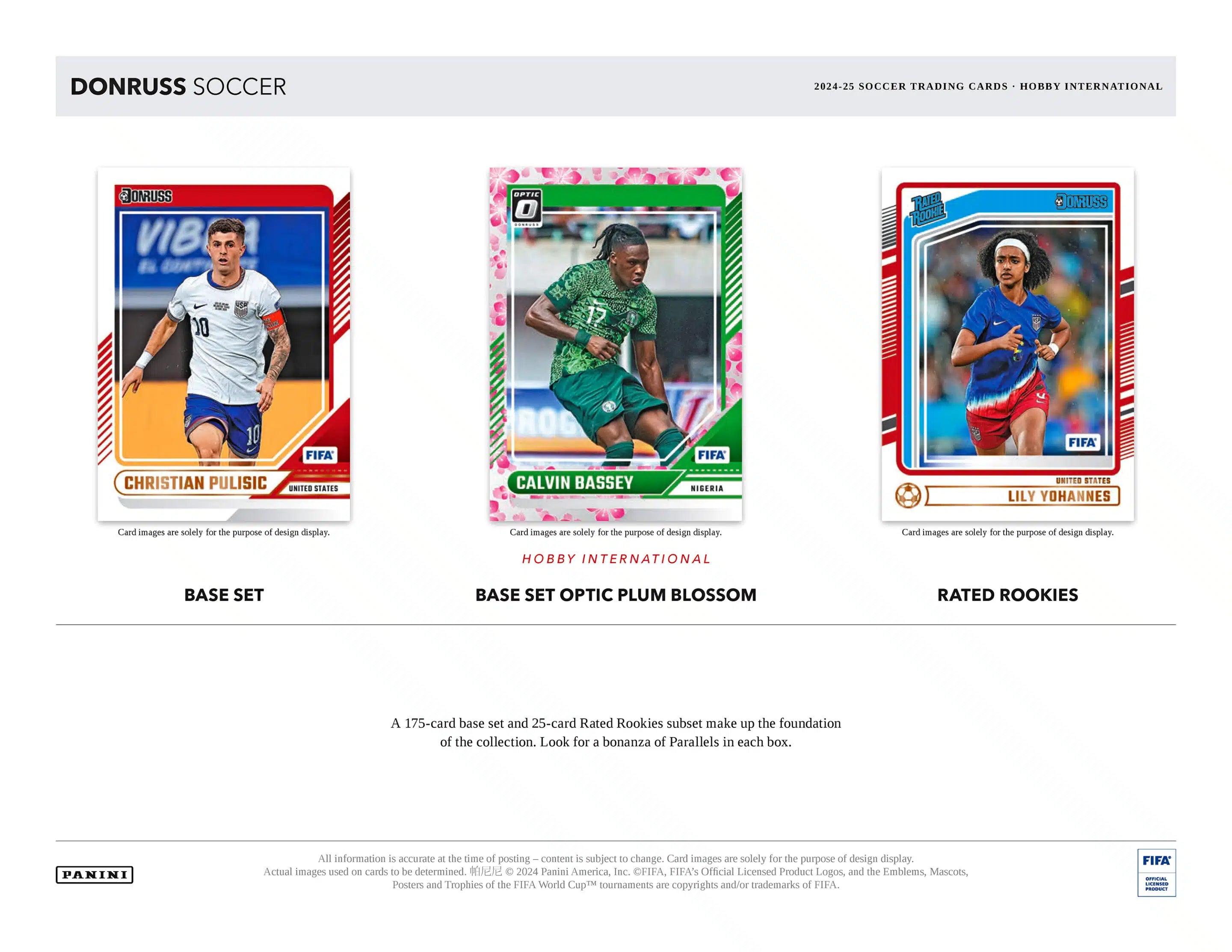Panini Donruss Soccer 2024/25 - International Hobby Box、mySite、waistdrama