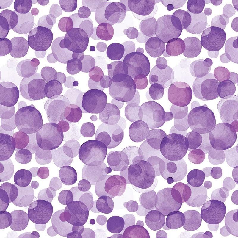  Scrapbook Paper - Purple Watercolor Polka Dots、mySite、ghnorth