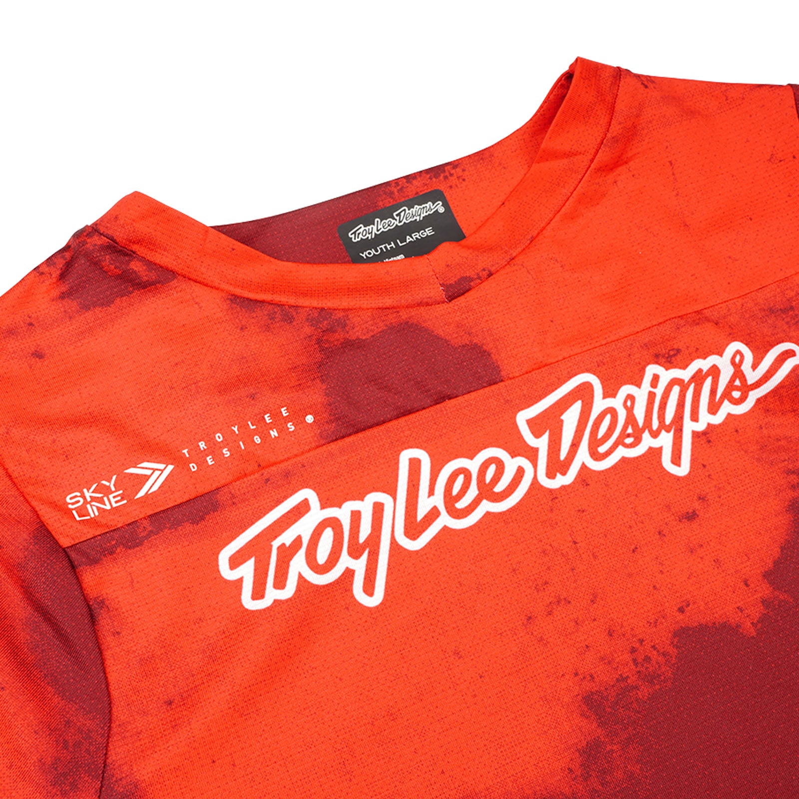 Youth Skyline Short Sleeve Jersey Flared Fiery Red、mySite、dreamappss