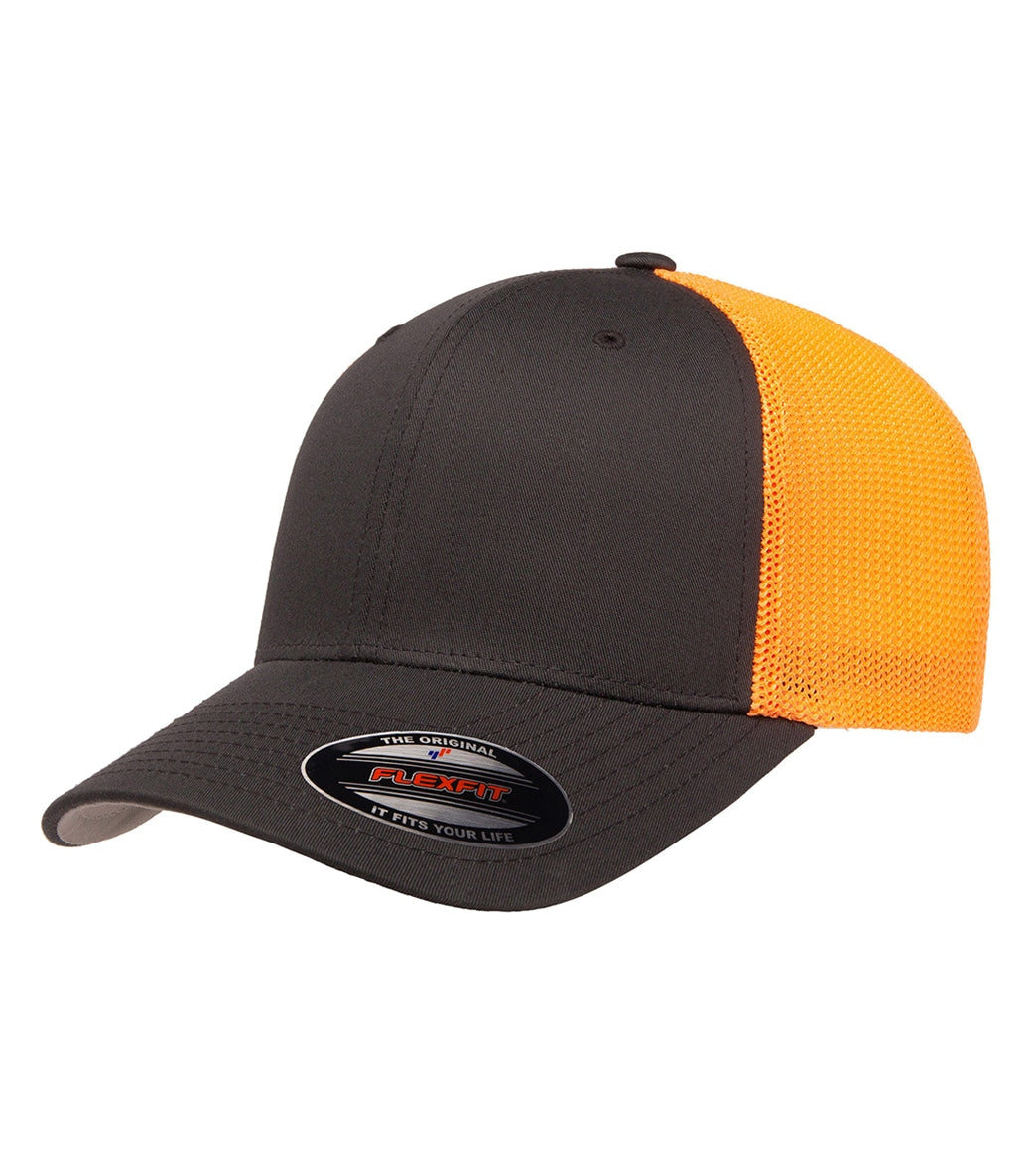 Flexfit Unisex Panel Trucker Cap、mySite、noshort