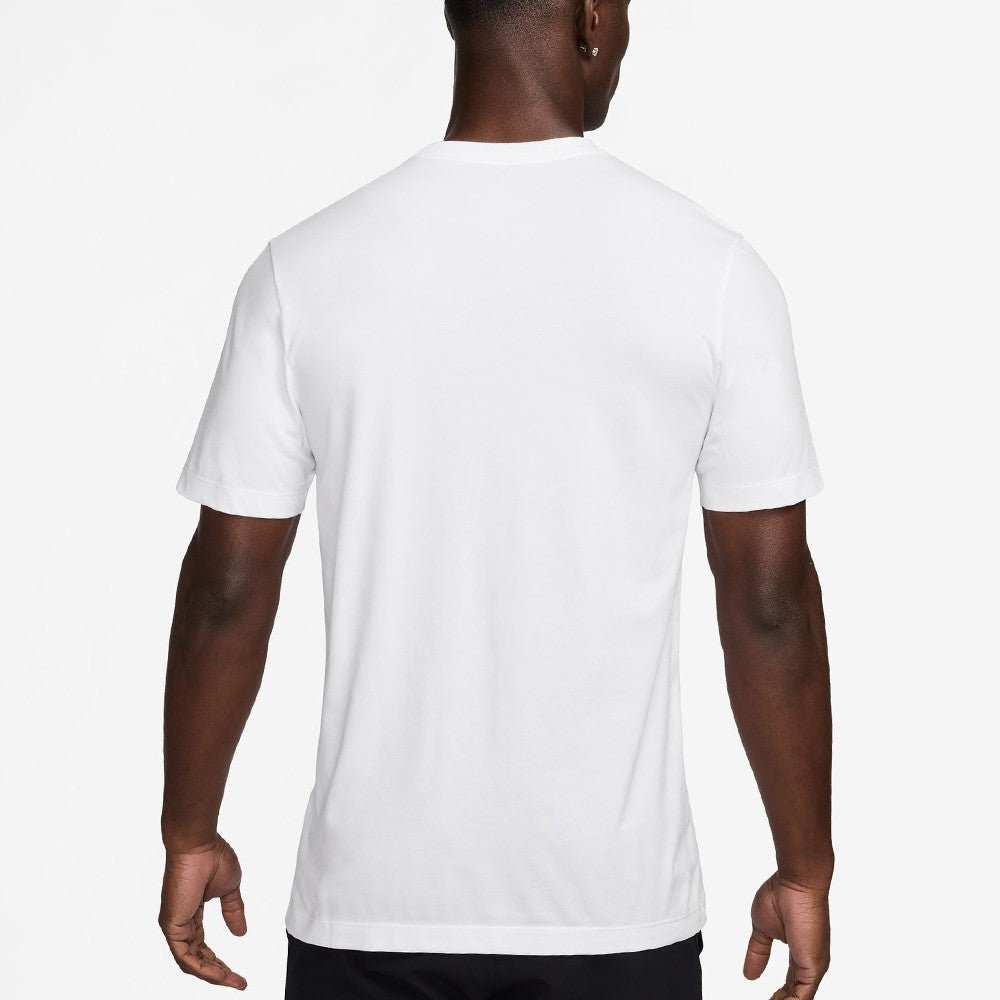 Nike Men's Court Graphic tee - White、mySite、neckold