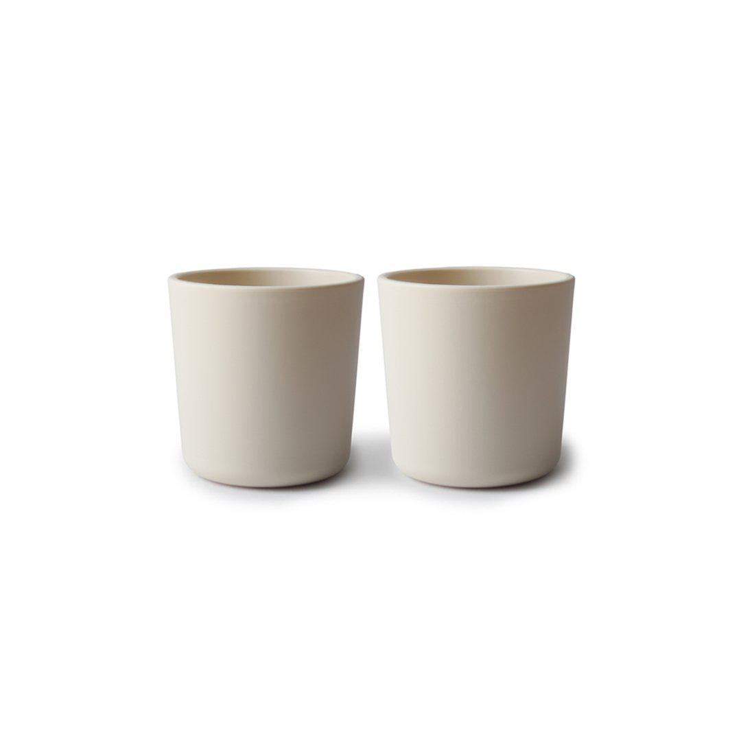  Mushie Dinnerware Cups - Ivory - 2 Pack、mySite、merchandisen