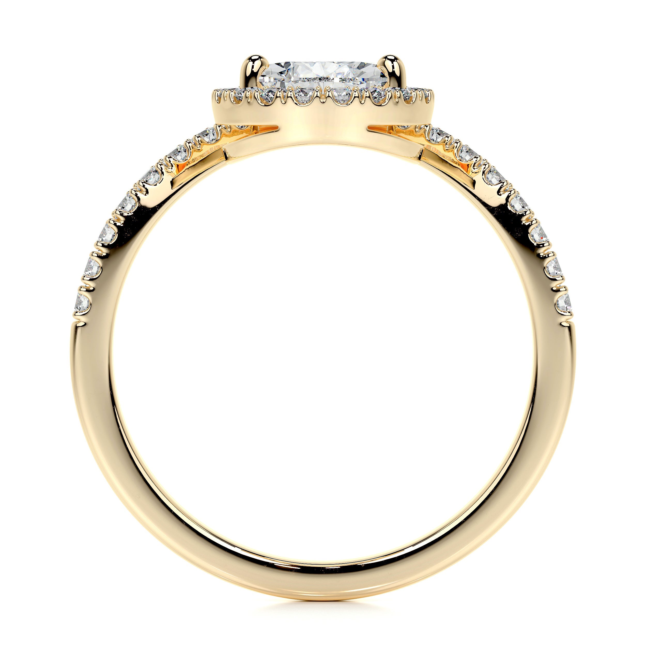 Miranda Lab Grown Diamond Ring -18K Yellow Gold、mySite、hinf8tx79