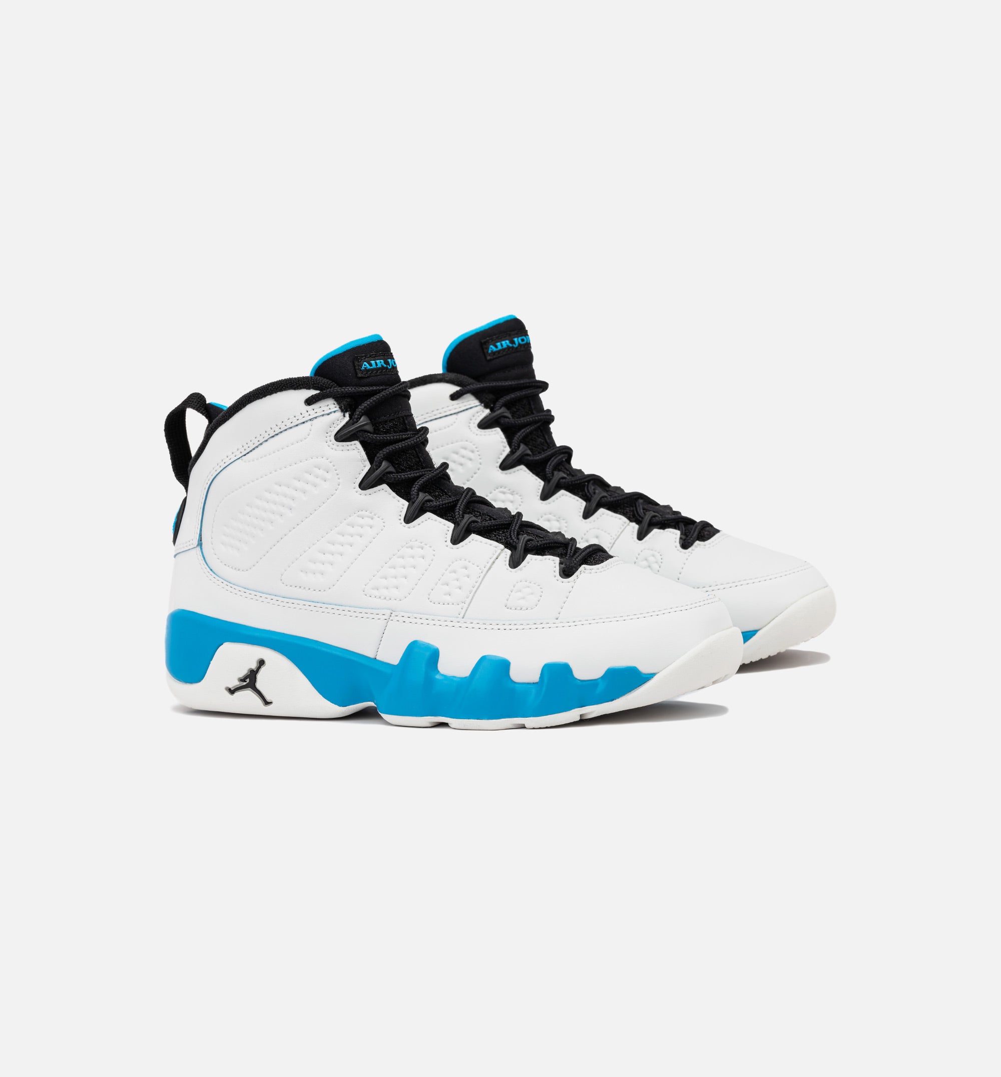 Air Jordan 9 Retro Powder Blue Grade School Lifestyle Shoe - Summit White/Black/Powder Blue、mySite、dreamappss