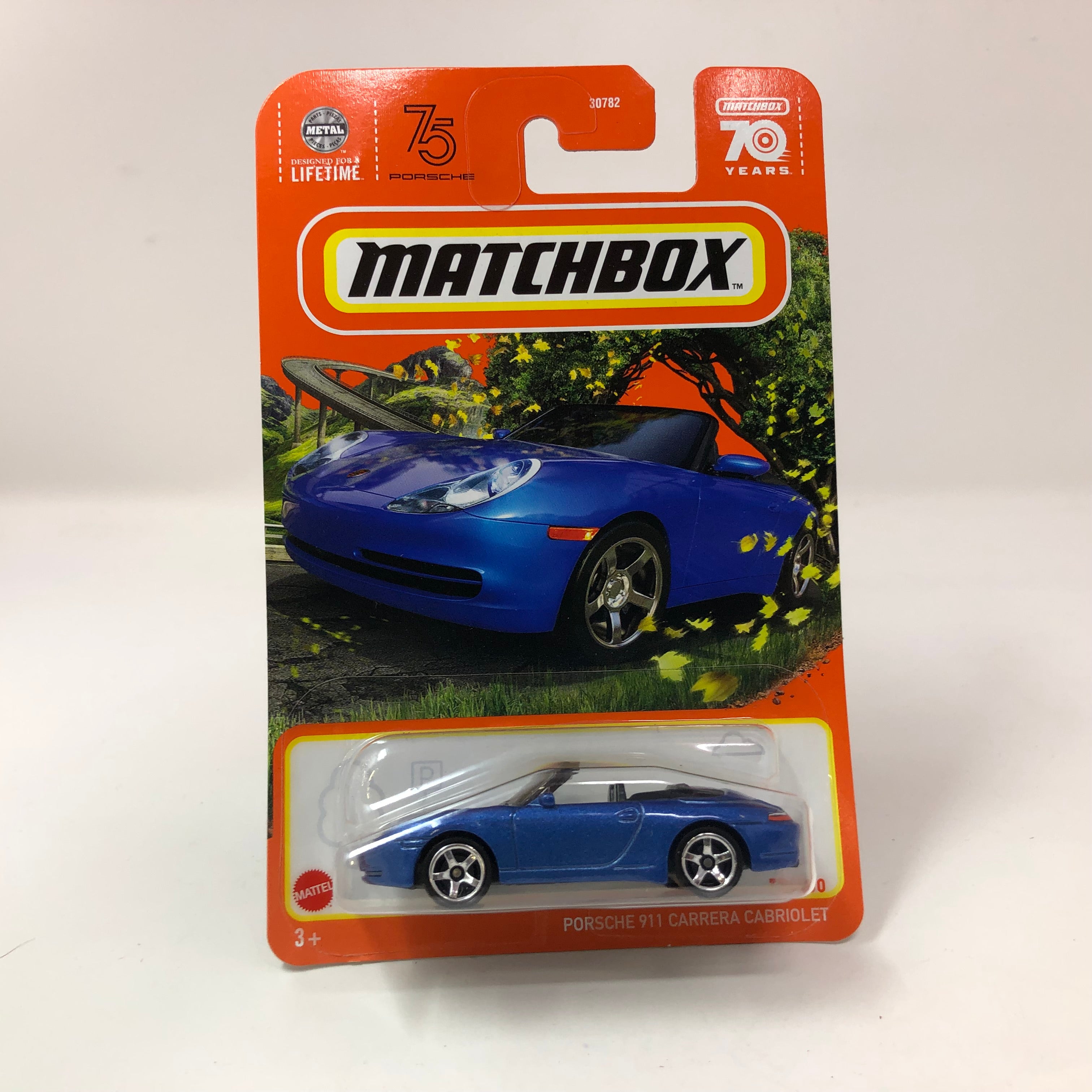 Porsche 911 Carrera Cabriolet #79 * Blue * 2023 Matchbox Case U、mySite、hgirdovlk