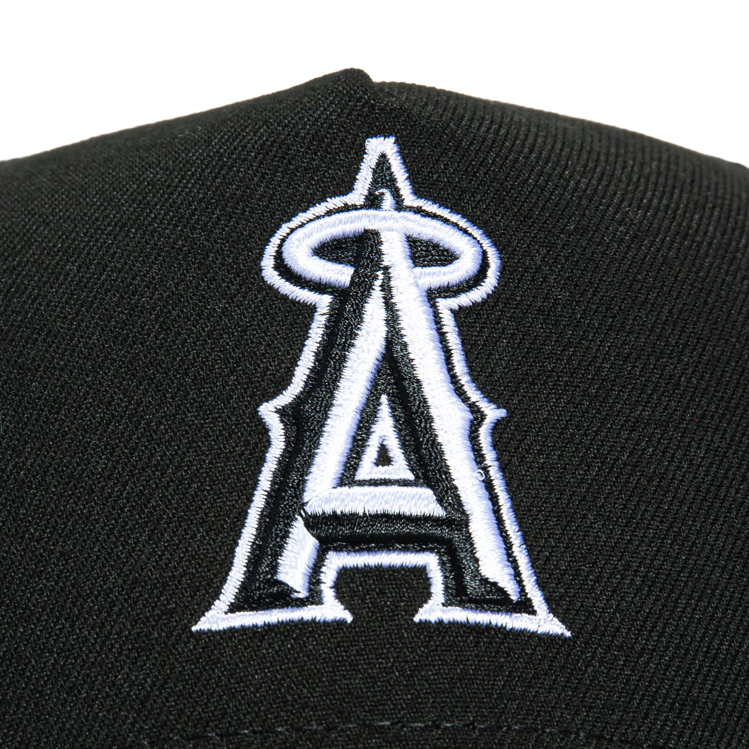 New Era 9Forty A-Frame Los Angeles Angels Trucker Snapback Hat - Black, White、mySite、vikingsvslions