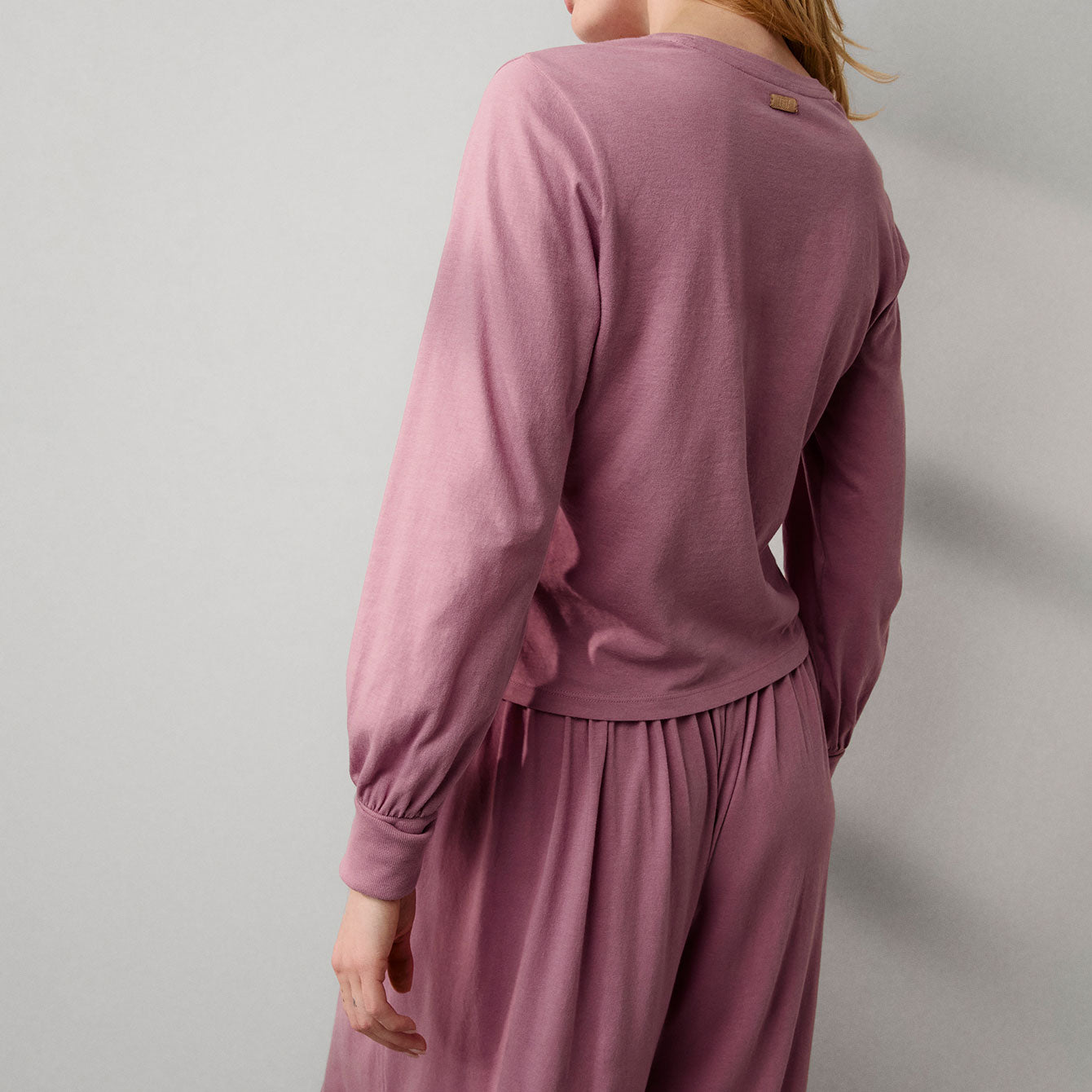 Organic Pima Crew Neck Long Sleeve、mySite、bengalsvssteelers