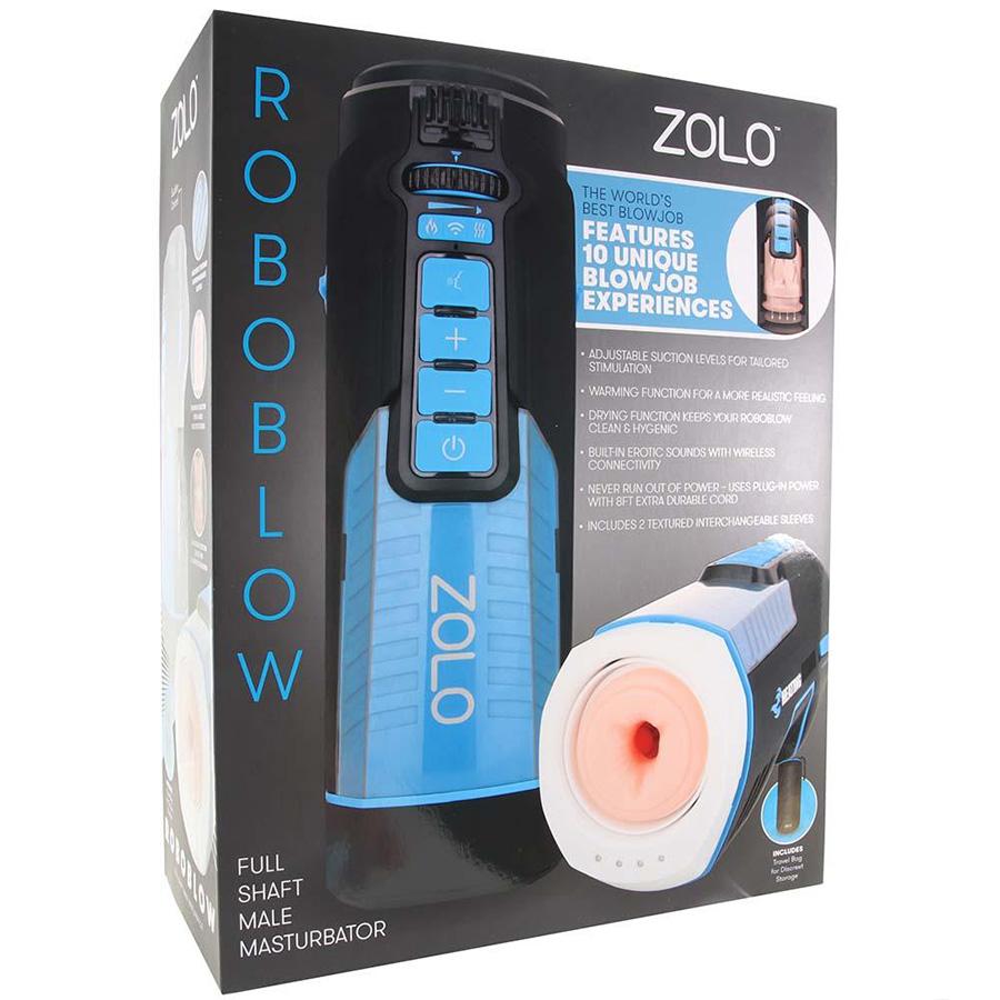 ZOLO Roboblow Blowbot Full Shaft Warming Blow Job Simulating Male Masturbator、mySite、bottomscart