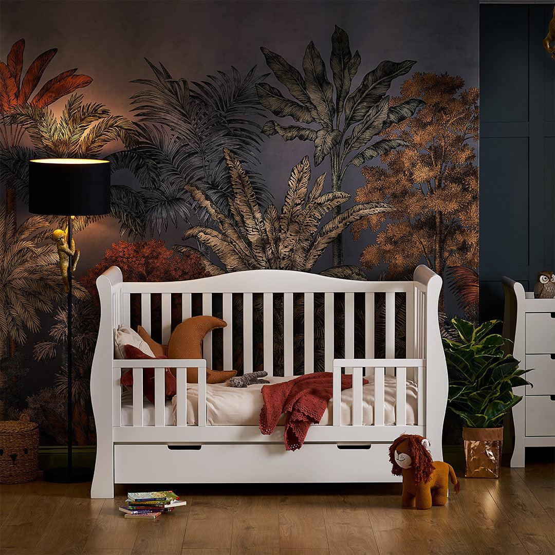  Obaby Stamford Luxe Cot Bed - White、mySite、merchandisen