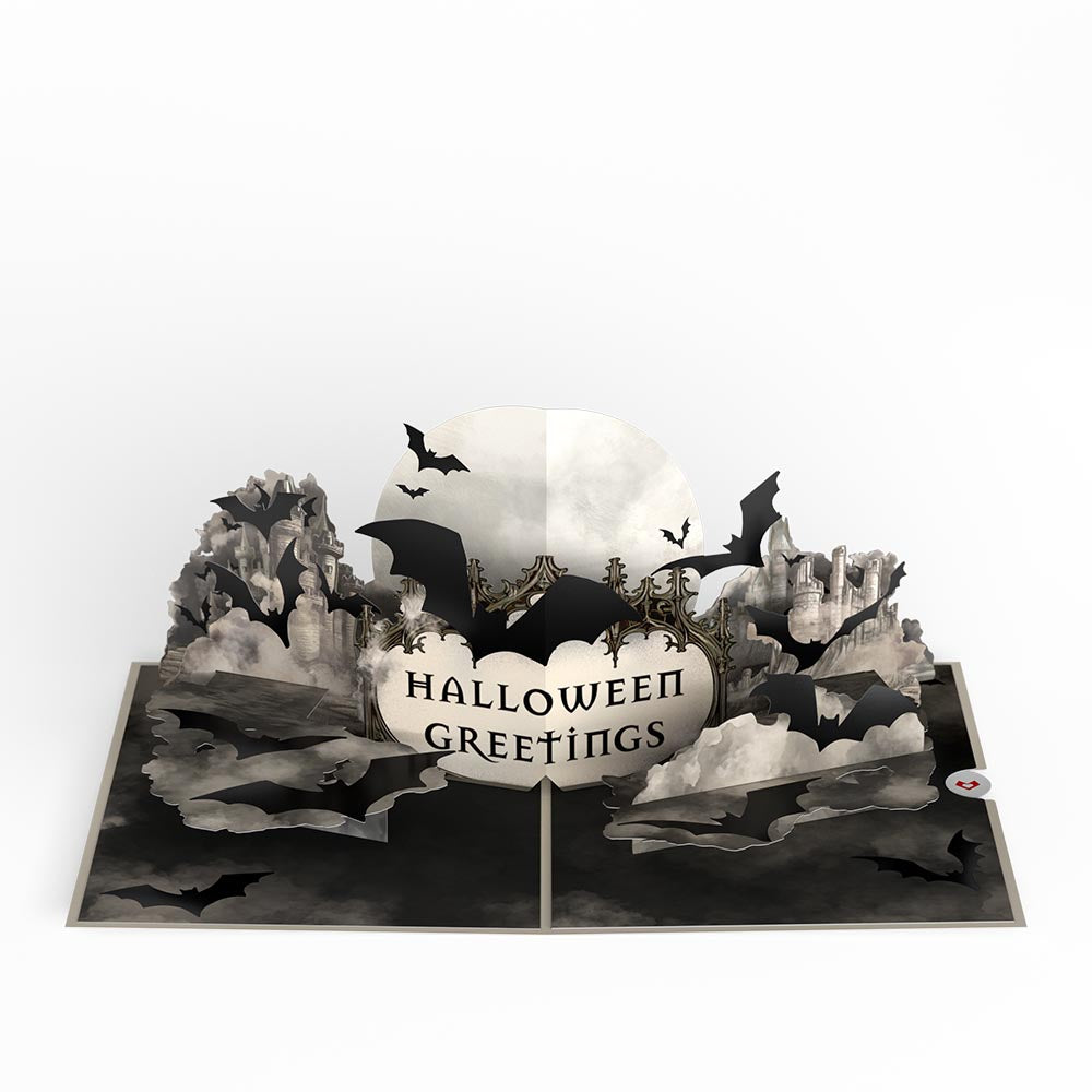 Halloween Greetings Pop-Up Card、mySite、solidvoid