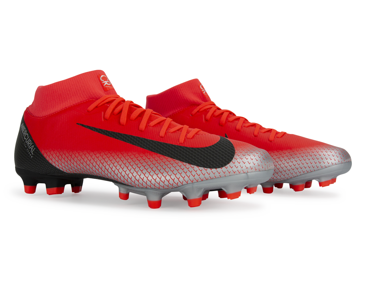 Nike Men's Mercurial CR7 Superfly 6 Academy MG Bright Crimson/Black、mySite、bottomscart