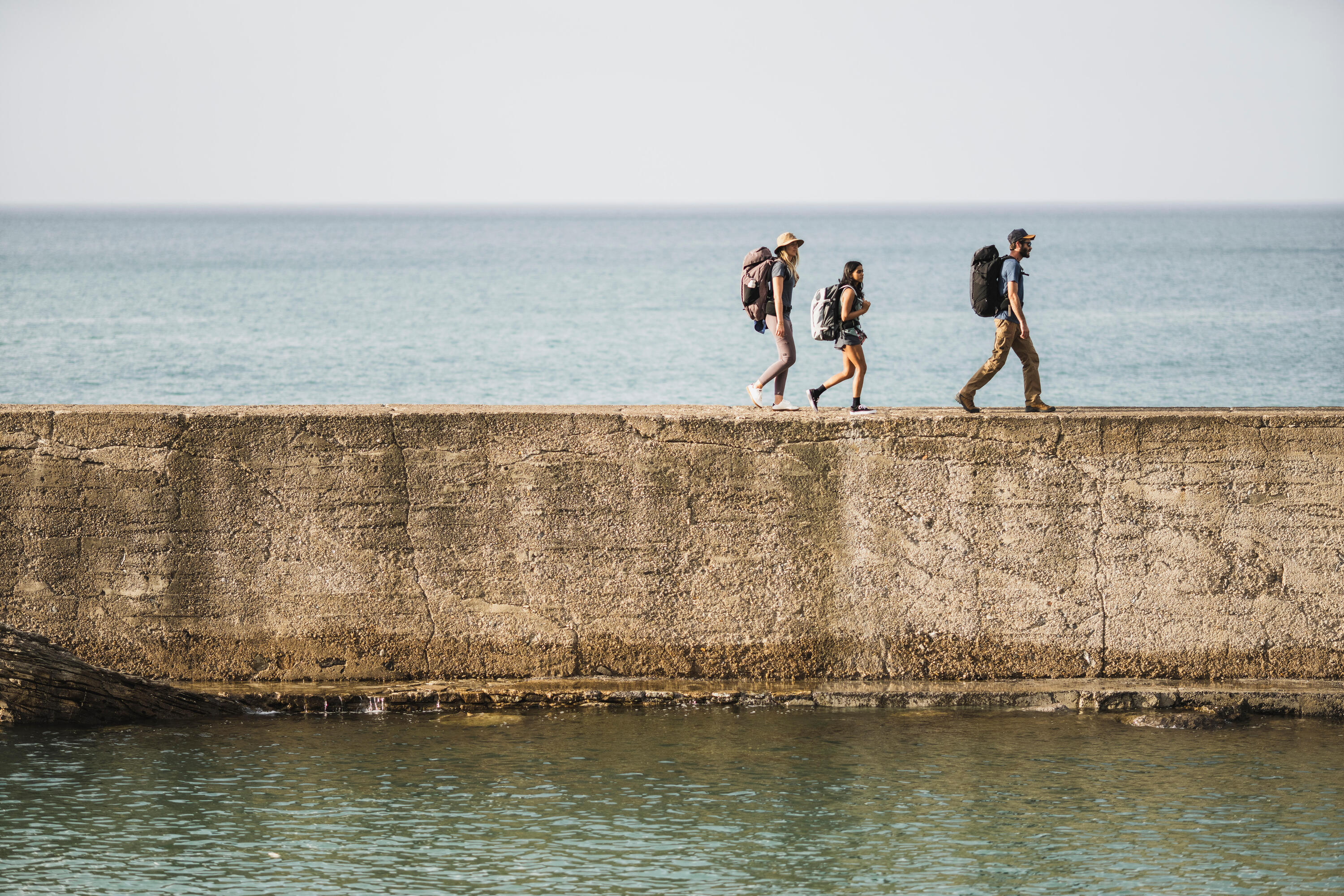 Forclaz Men's Travel 900 50+6 L Backpacking Pack