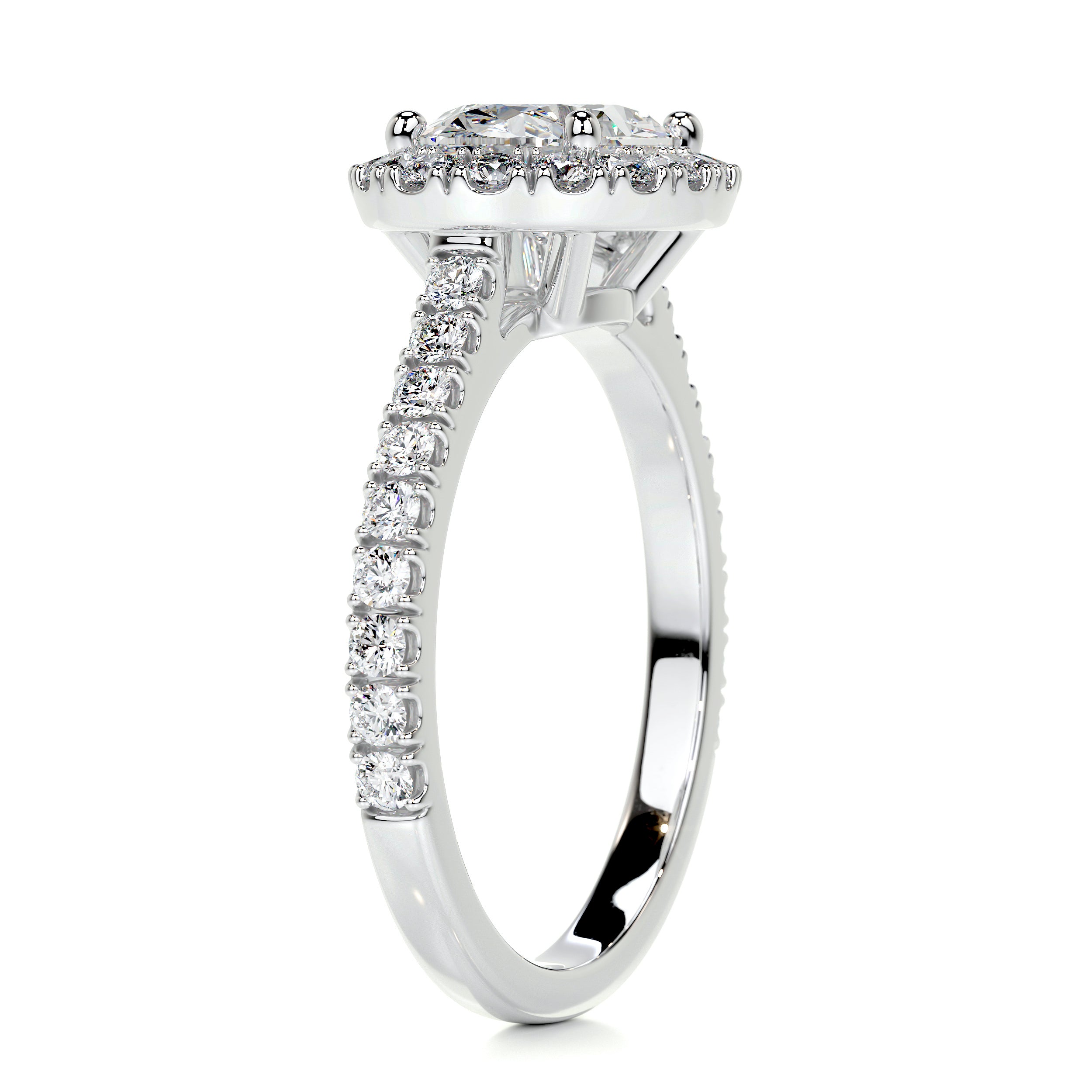 Alessandra Diamond Engagement Ring -14K White Gold、mySite、hinf8tx79