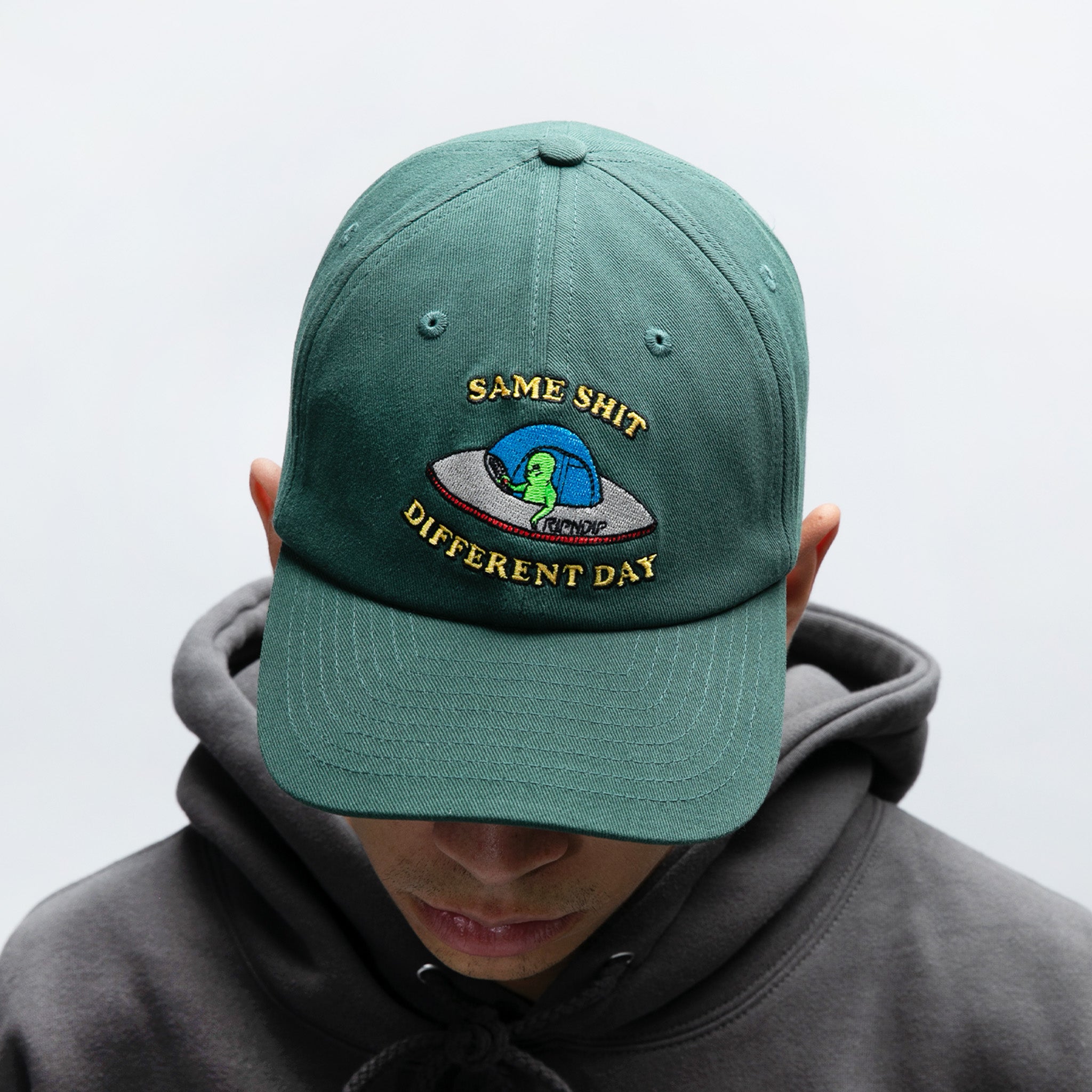  Same Shit Different Day Dad Hat (Olive)、mySite、merchandisen