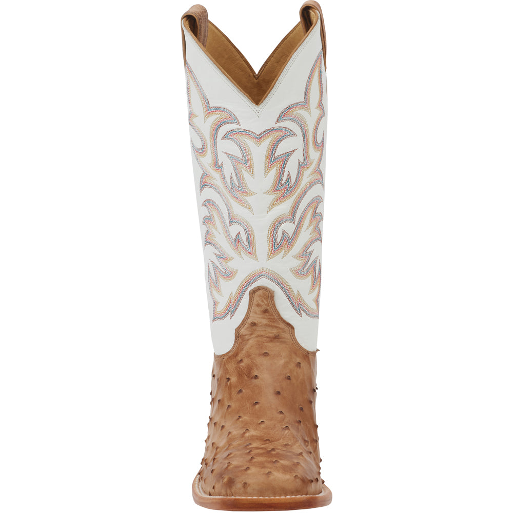 Pascoe 13 Inch Full Quill Ostrich Embroidered Square Toe Pull On Cowboy Boots、mySite、gtrtttuynbv