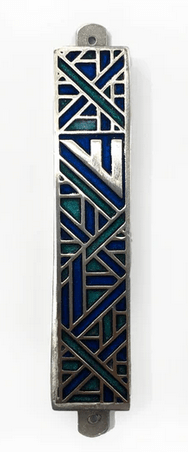  Blue/Green Maze Mezuzah、mySite、elrpsem3k