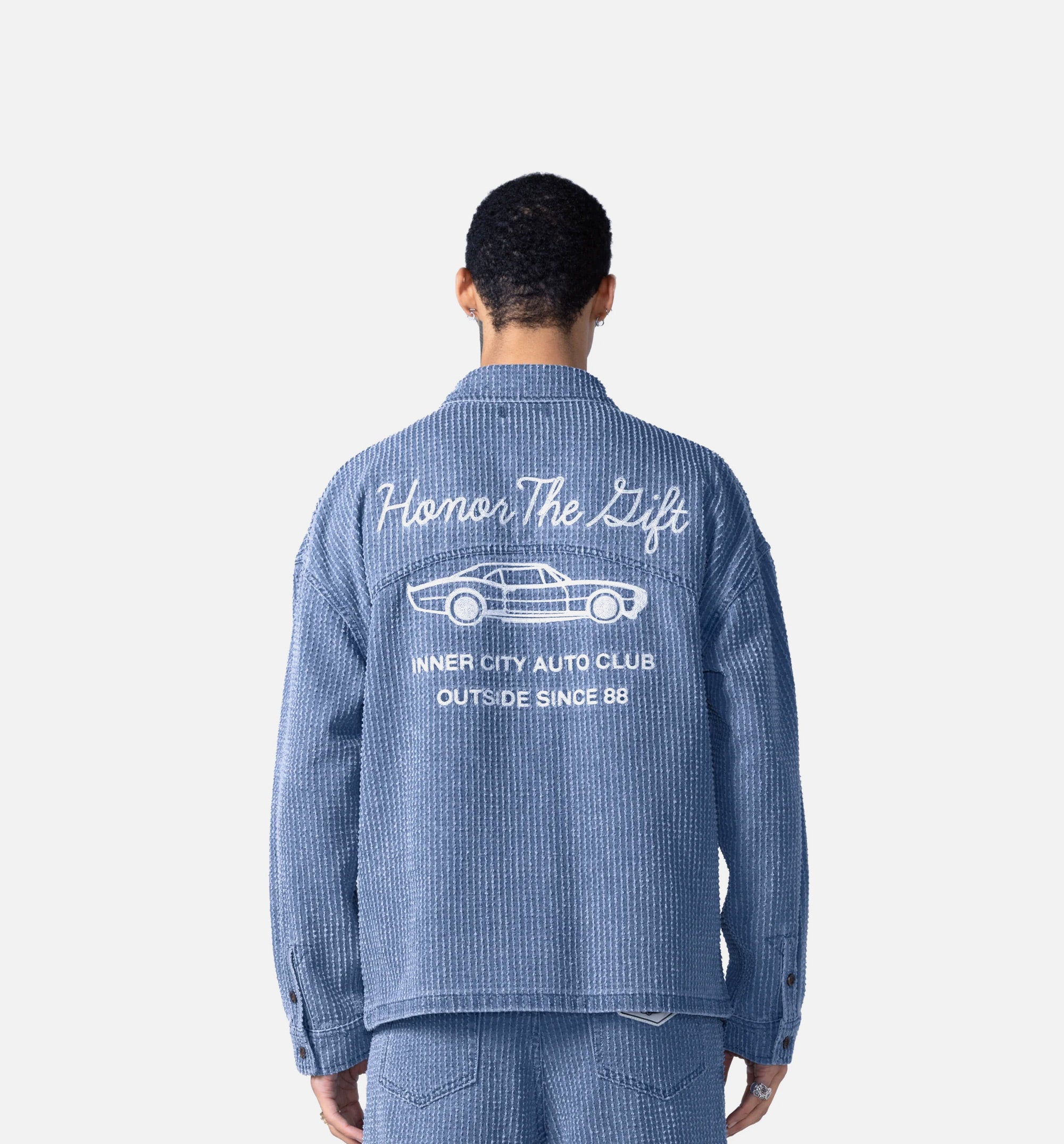 Spring Inc Cover Mens Long Sleeve Shirt - Indigo、mySite、dreamappss