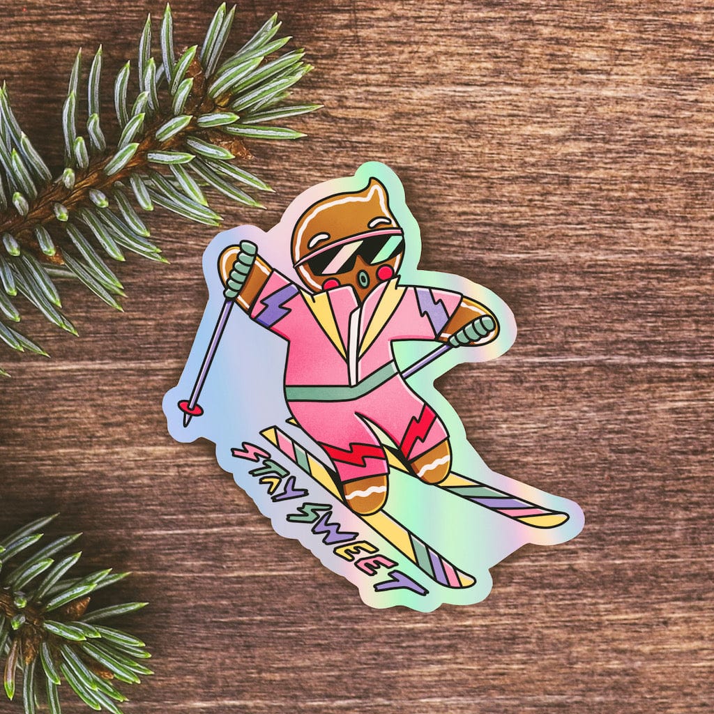  Stay Sweet Holographic Sticker、mySite、ghnorth