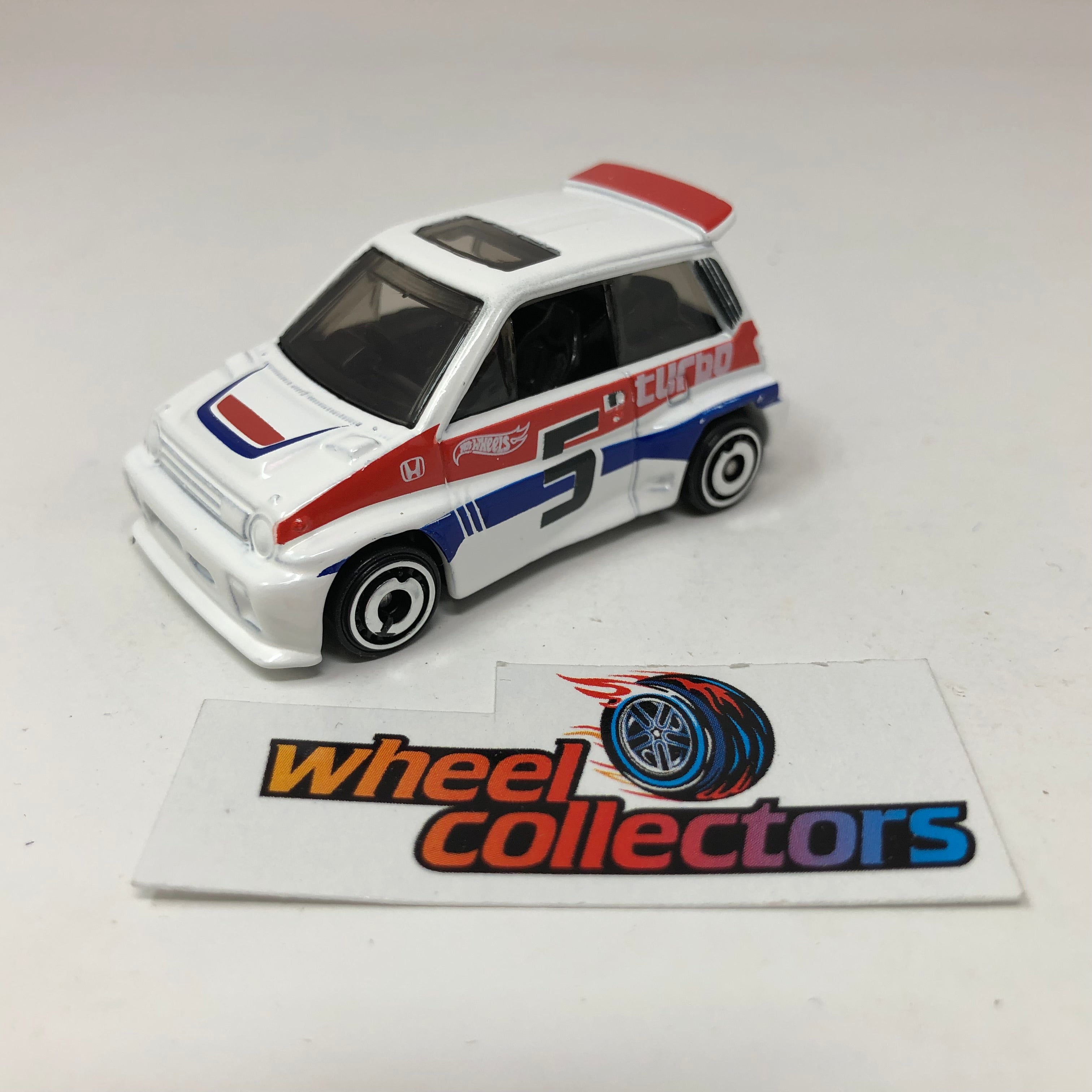 '85 Honda City Turbo II * White * Hot Wheels 1:64 scale Diecast Loose、mySite、hgirdovlk