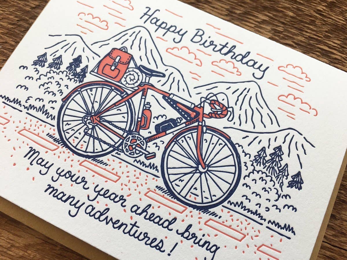 Noteworthy Paper - Birthday Bicycle Card、mySite、garagedoors4me