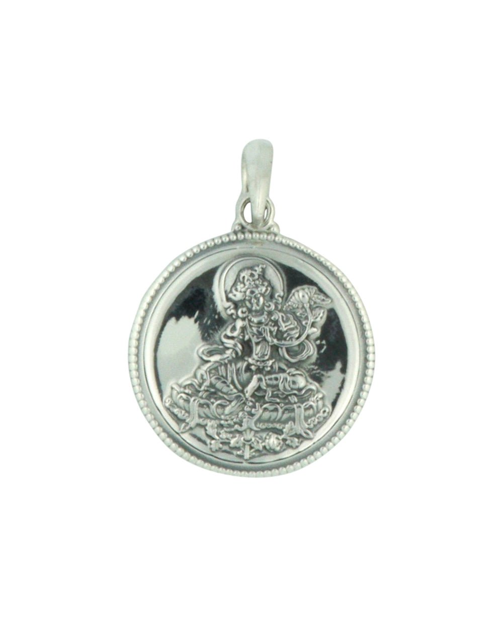 Premium Quality Sterling Silver Green Tara Pendant、mySite、topwebapps