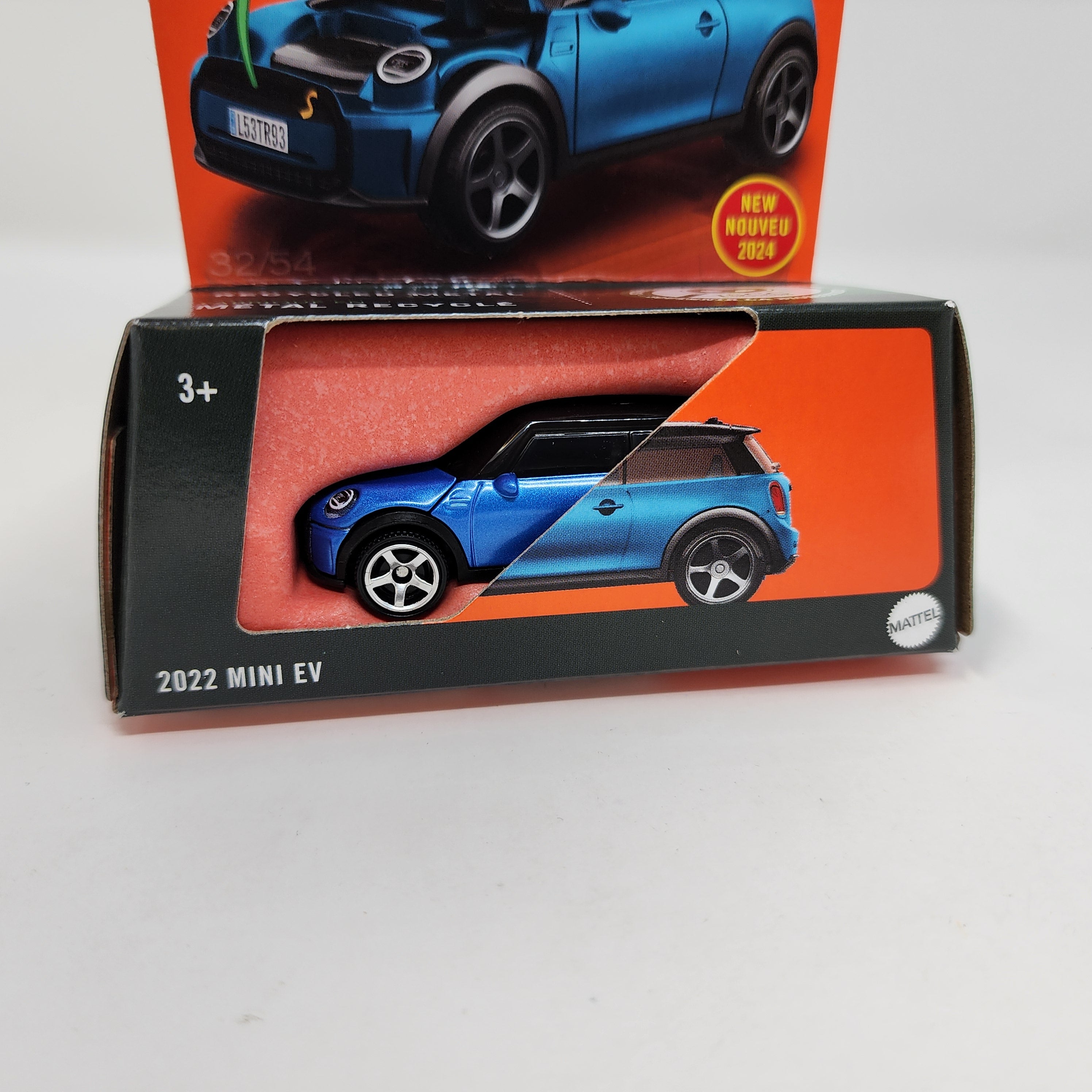 2022 Mini EV * BLUE * 2024 Matchbox Moving Parts Case R、mySite、hgirdovlk