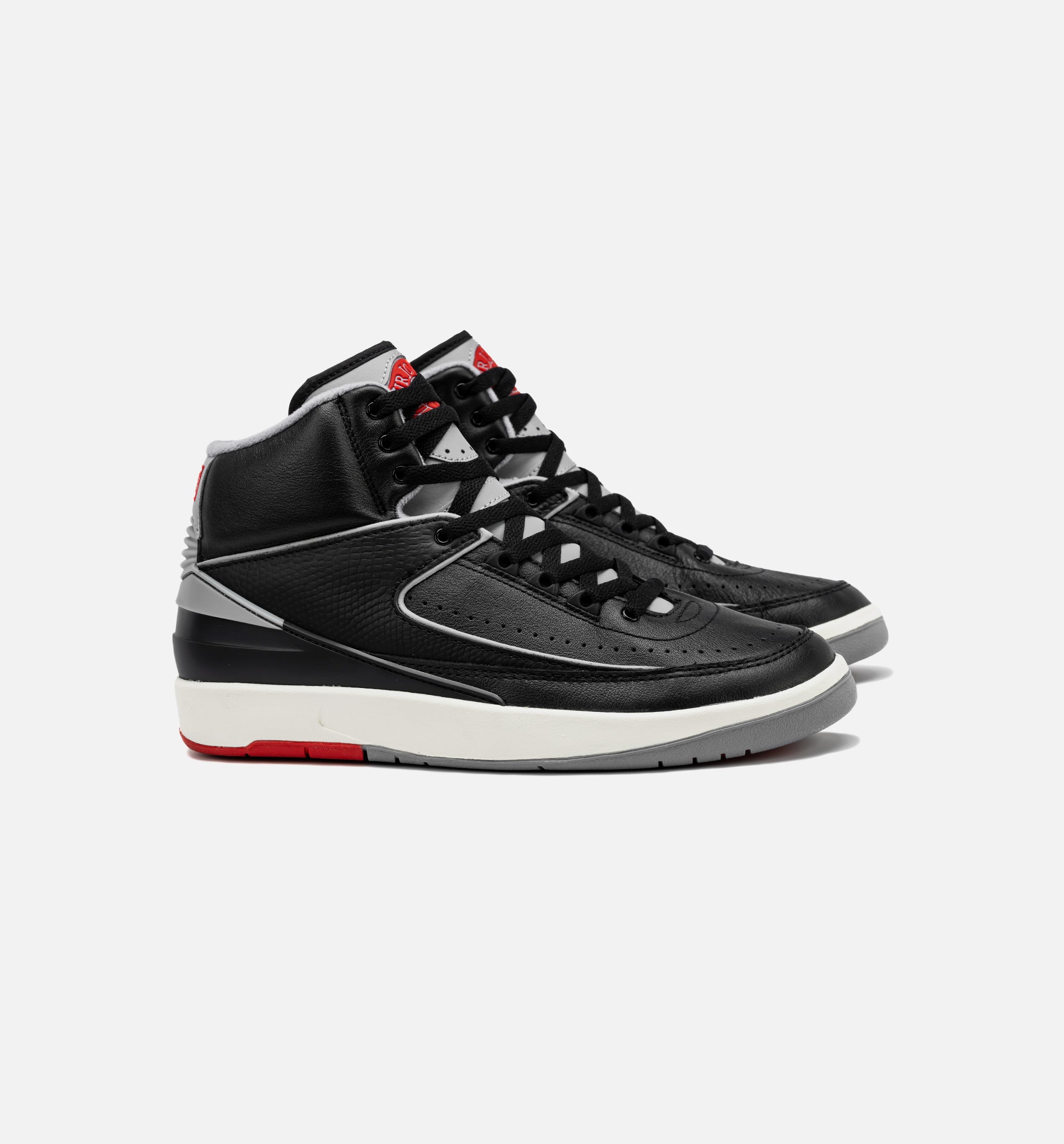 Air Jordan 2 Retro Black Cement Mens Lifestyle Shoe - Black/Cement Grey Free Shipping、mySite、dreamappss