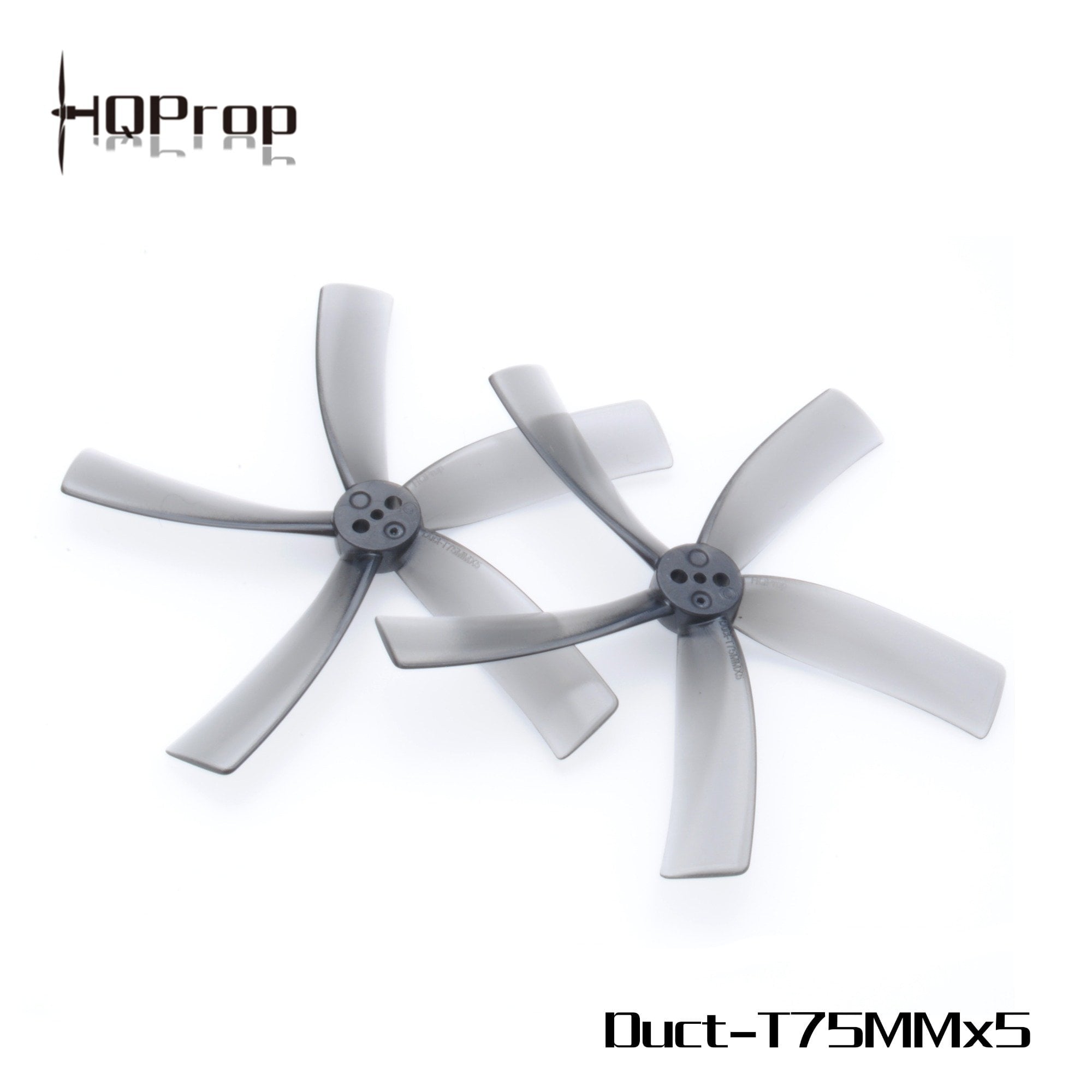  HQ Prop Duct 75mm Cinewhoop Penta-Blade 3 Prop 4 Pack - Grey、mySite、merchandisen