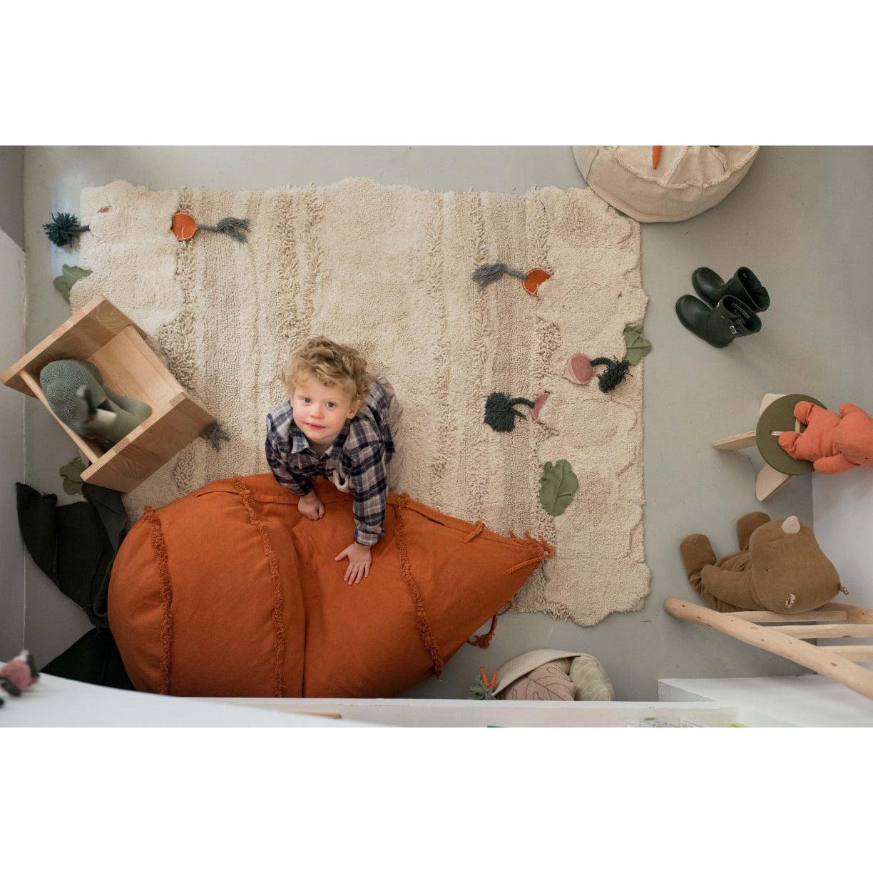 Oli & Carol Veggie Garden Washable Area Rug、mySite、gigharbornorthrealestate