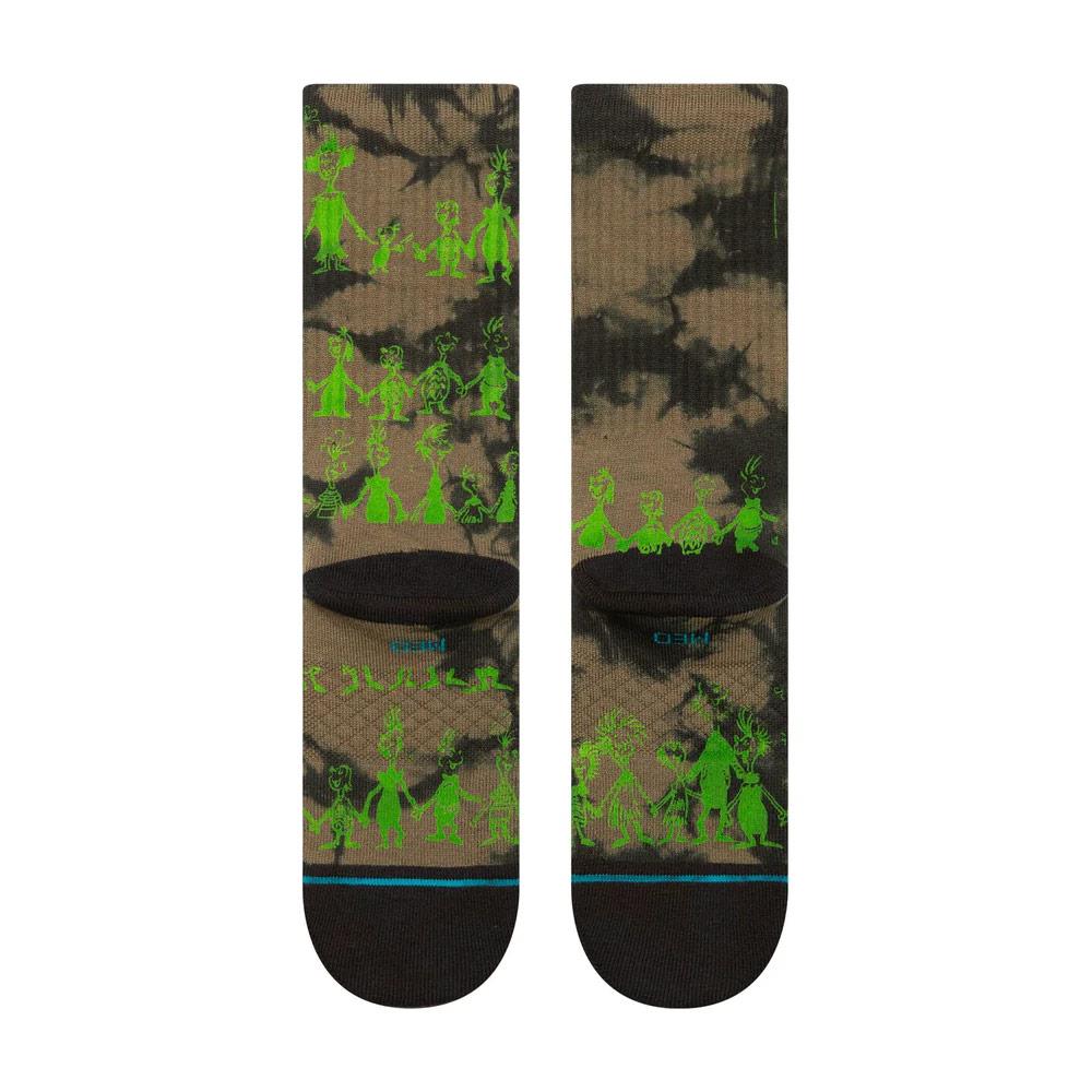  Stance Down In Whovile Crew Socks - Black - Large、mySite、merchandisen