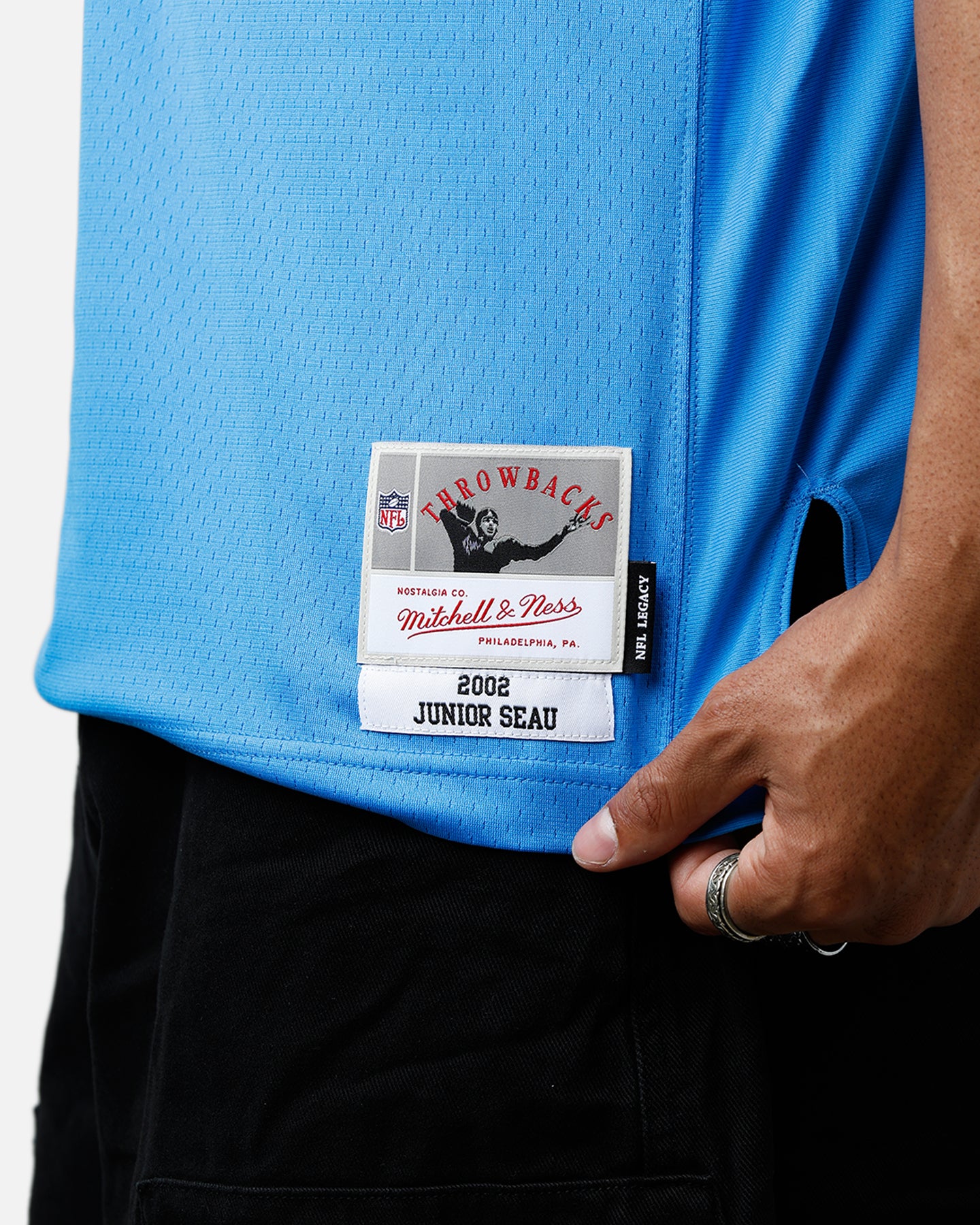 Mitchell & Ness Los Angeles Chargers Junior Seau #55 Legacy Jersey Powder Blue、mySite、zt4zffjzw