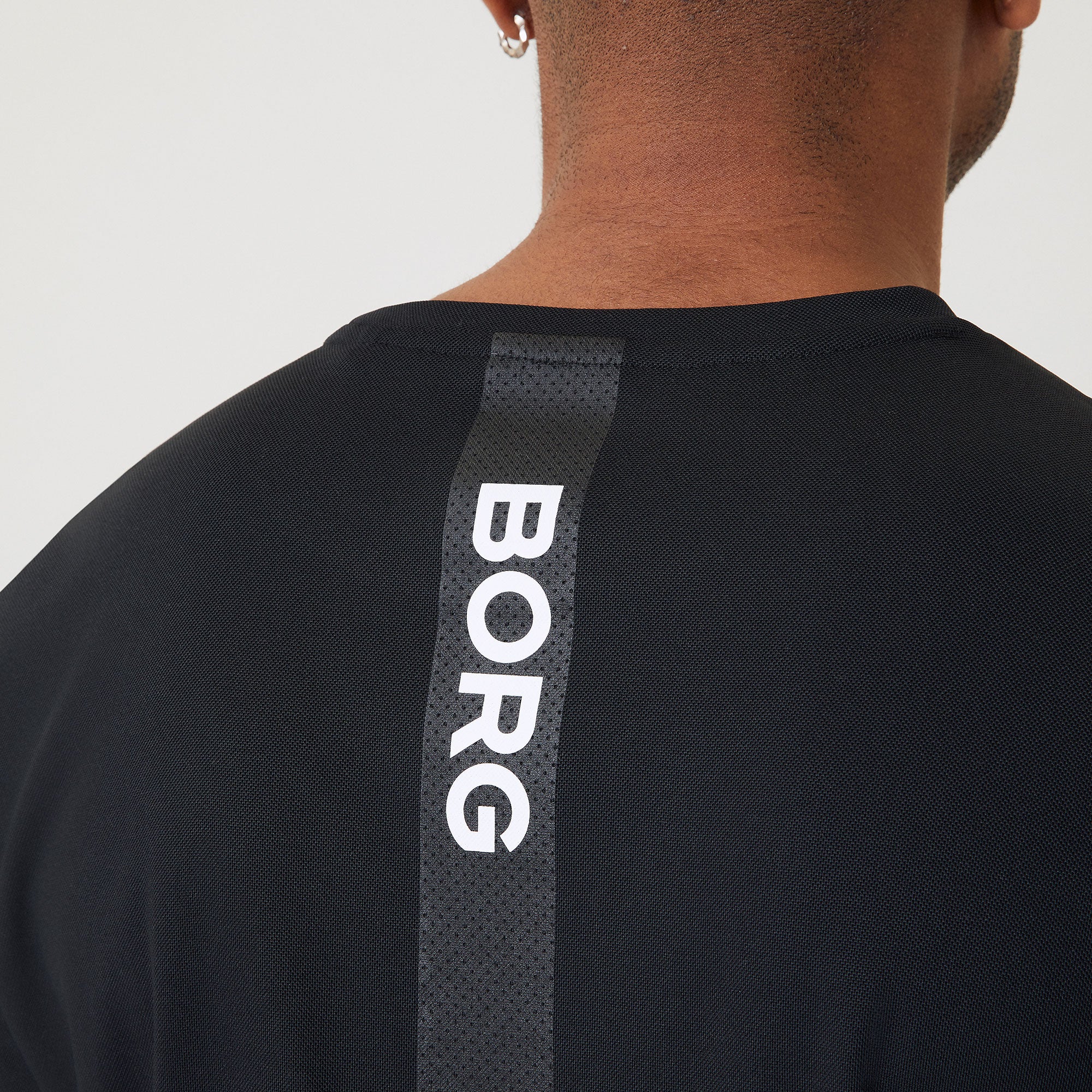 Bj枚rn Borg Ace Men's Stripe Tennis Shirt