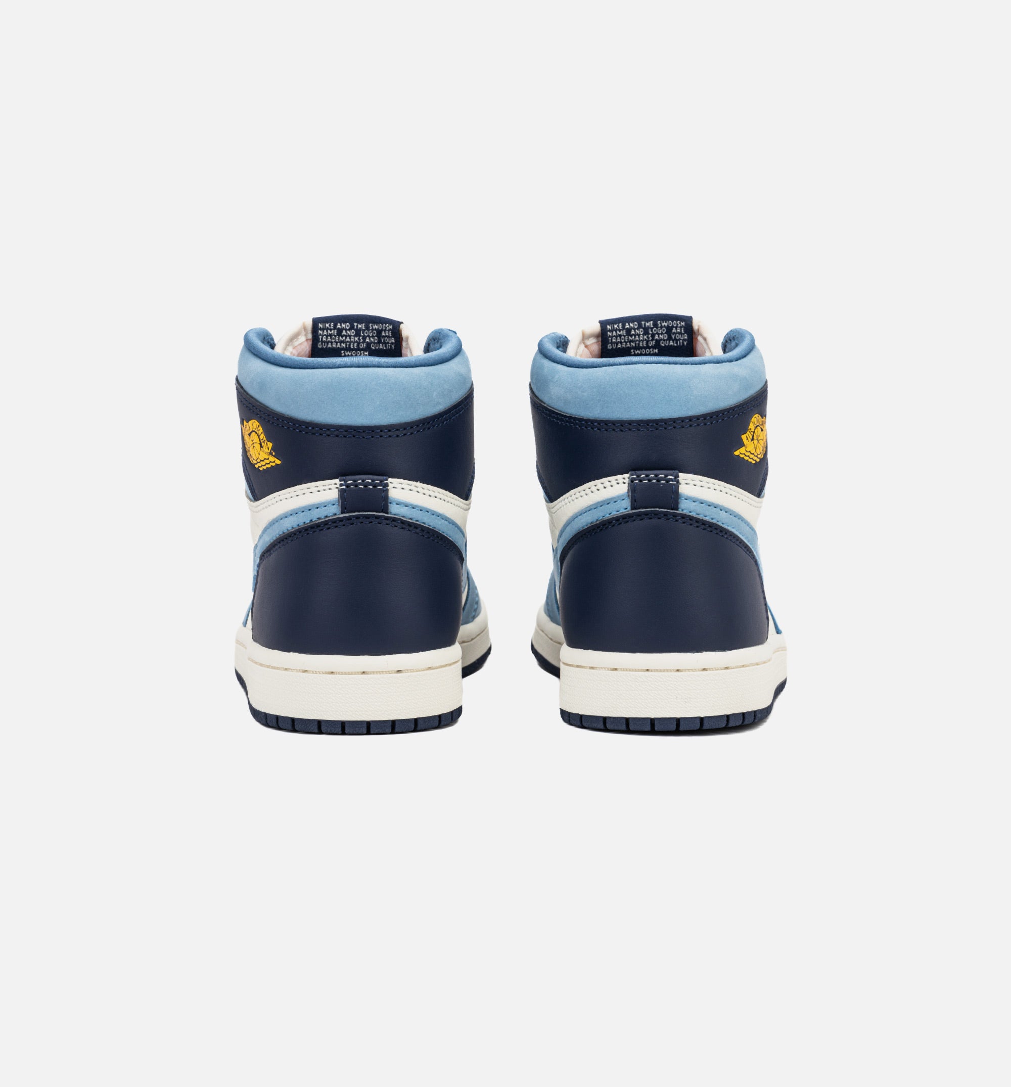 Air Jordan 1 Retro High OG White and Gold Womens Lifestyle Shoe - Blue/Gold、mySite、dreamappss