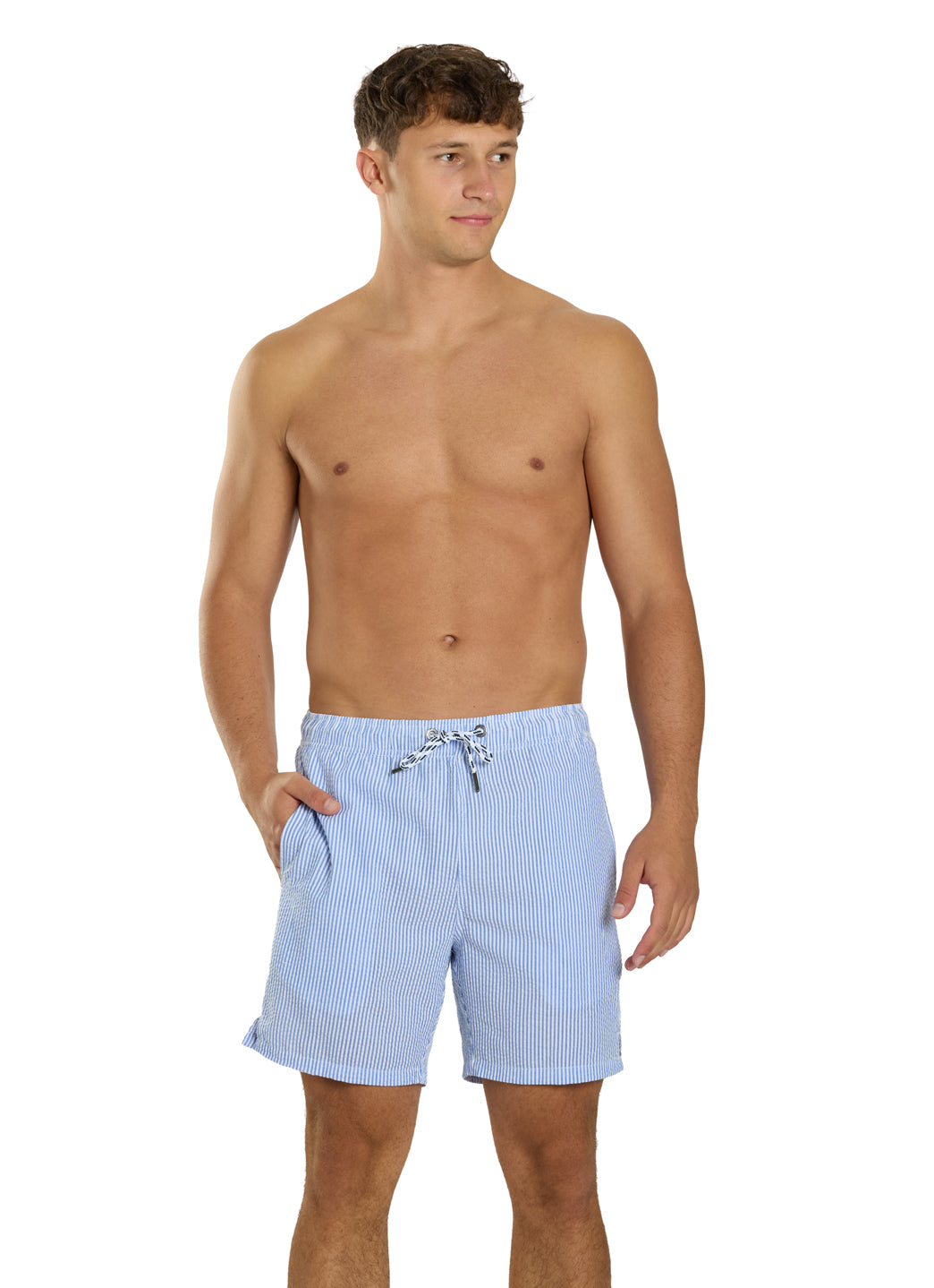 Snapper Rock Men's Parisian Summer Comfort Lined 19 Swim Trunk、mySite、noshort