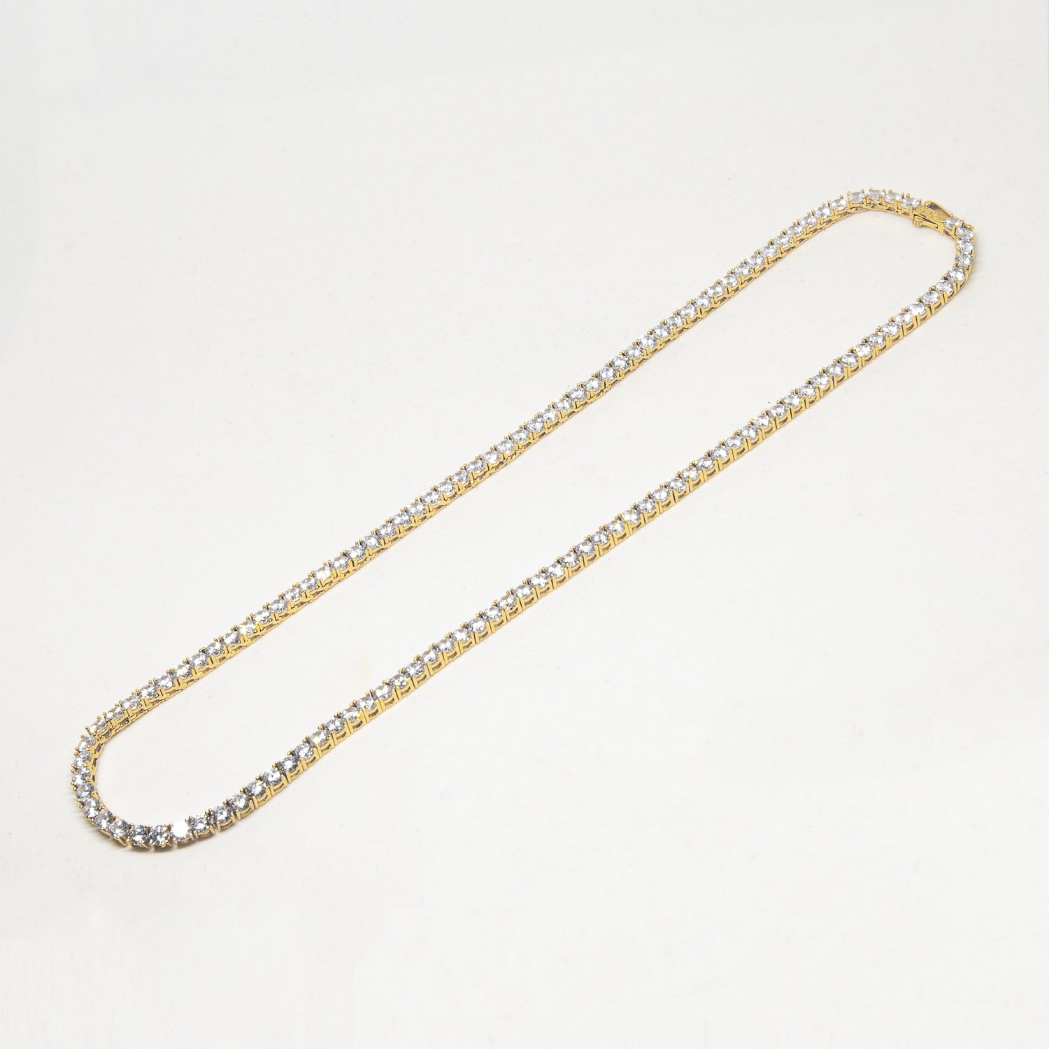 Saint Morta 24 Tennis Necklace Gold、mySite、zt4zffjzw