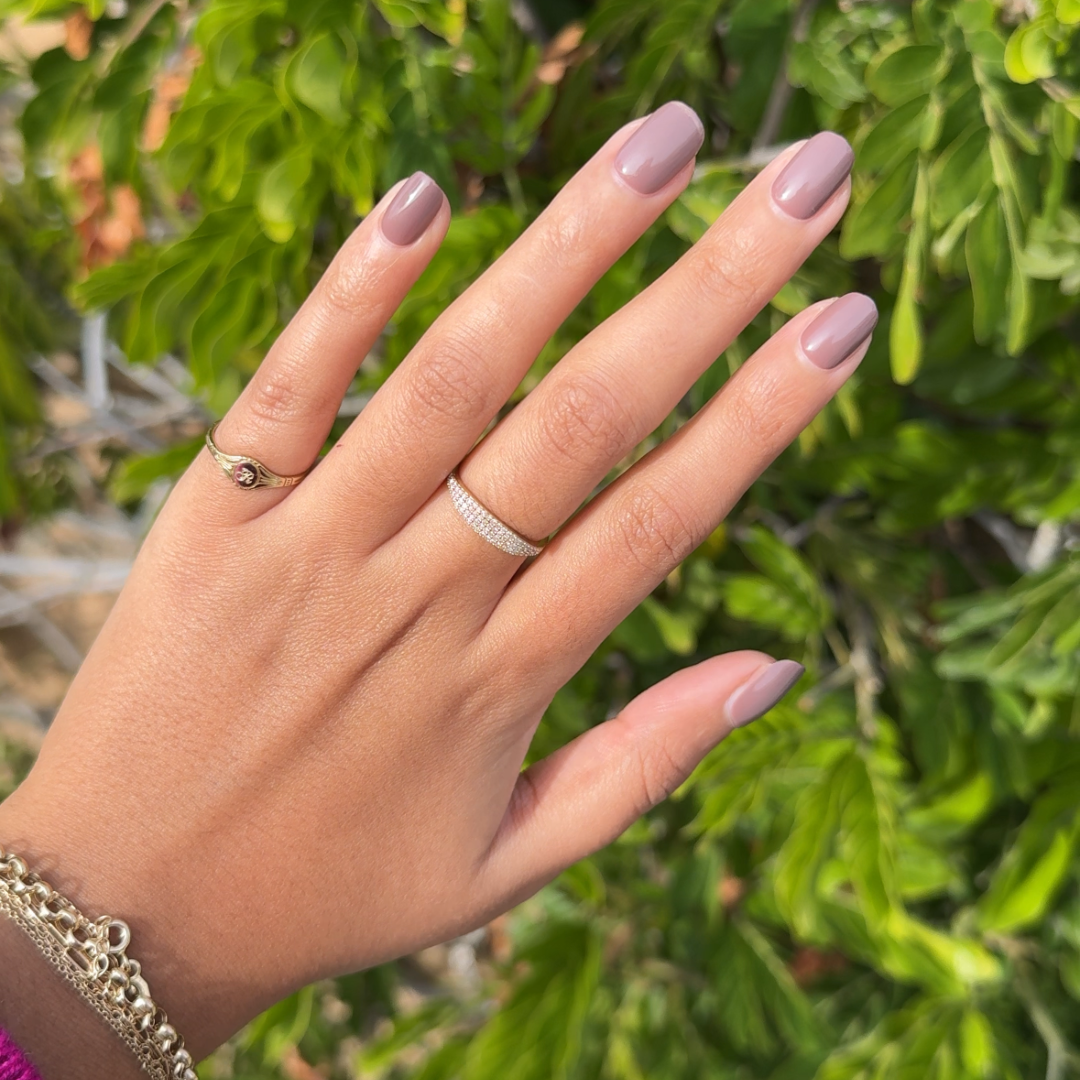 Fawn | Extra Short | Squoval - Tab Press-On、mySite、solidvoid